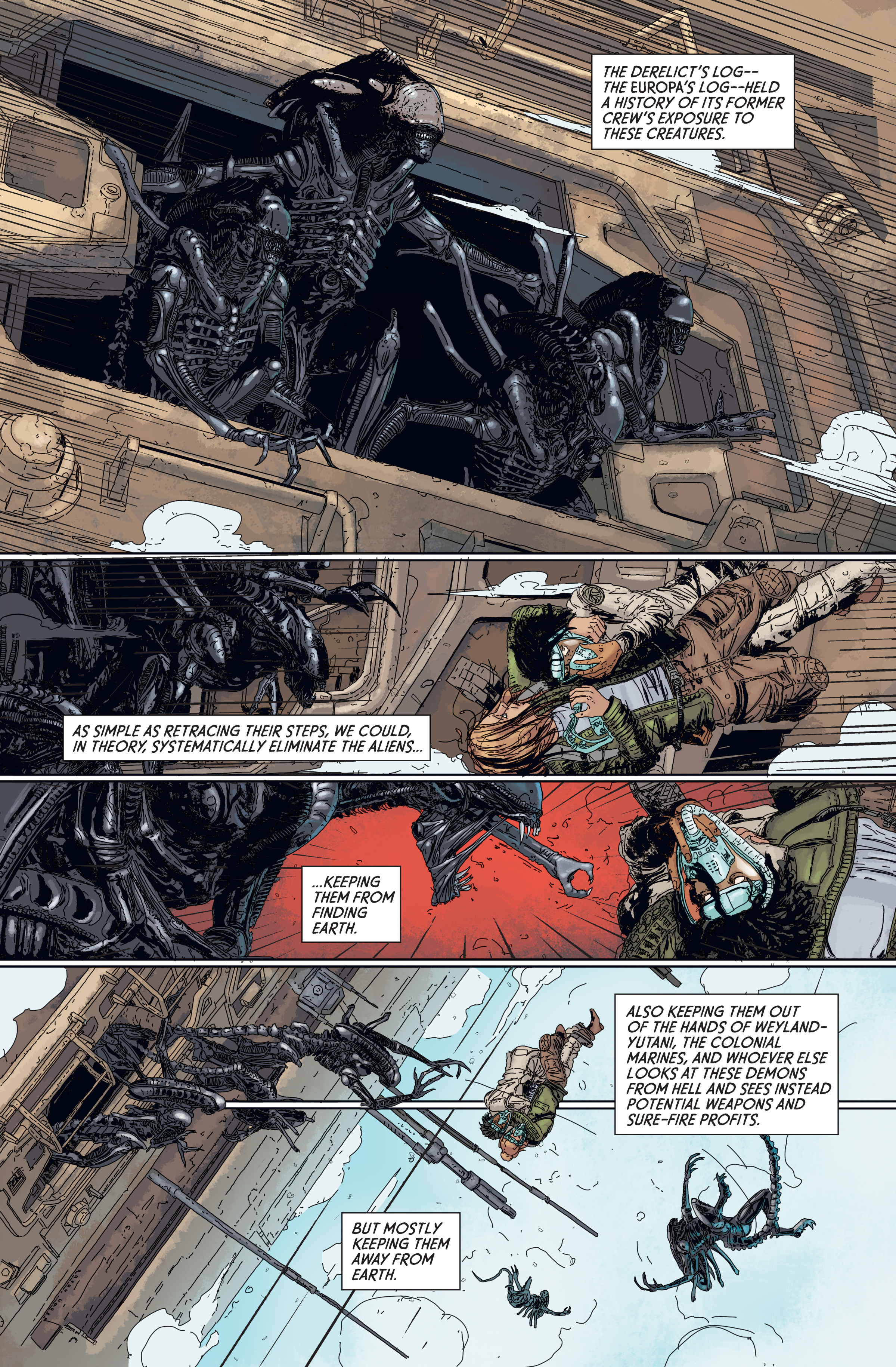 Read online Aliens: Defiance Library Edition comic -  Issue # TPB (Part 3) - 100
