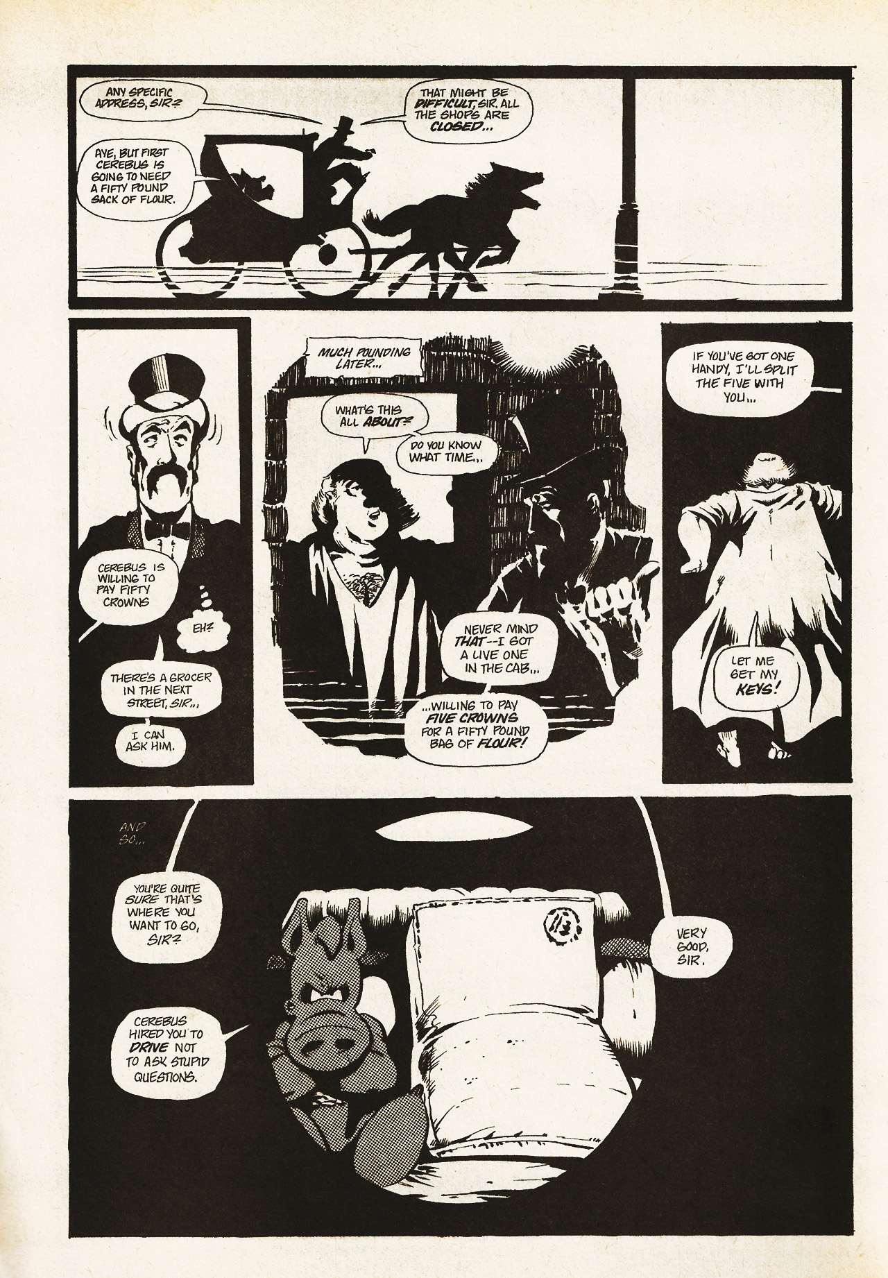 Read online Cerebus comic -  Issue #26 - 18