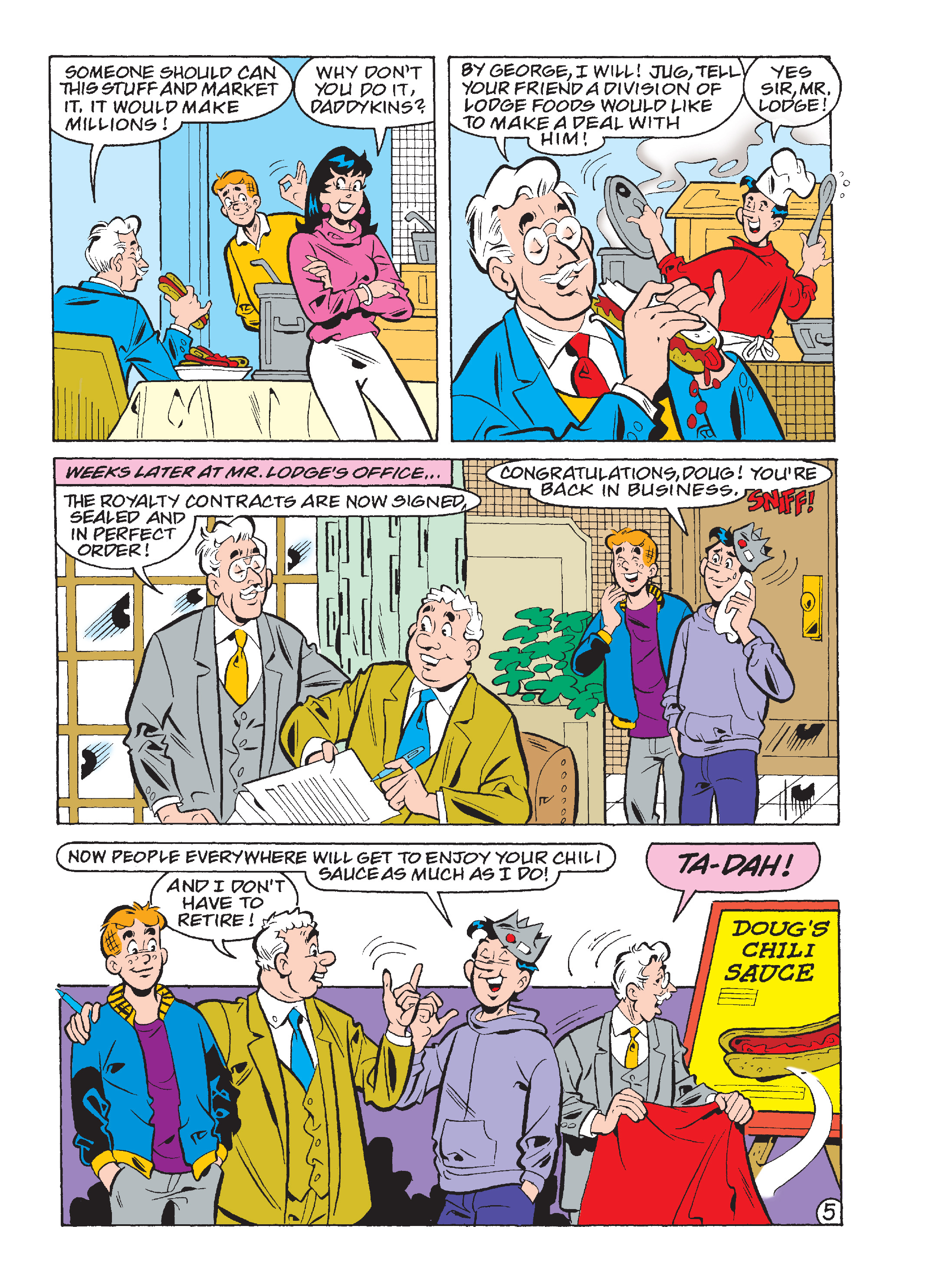 Read online Jughead and Archie Double Digest comic -  Issue #21 - 183