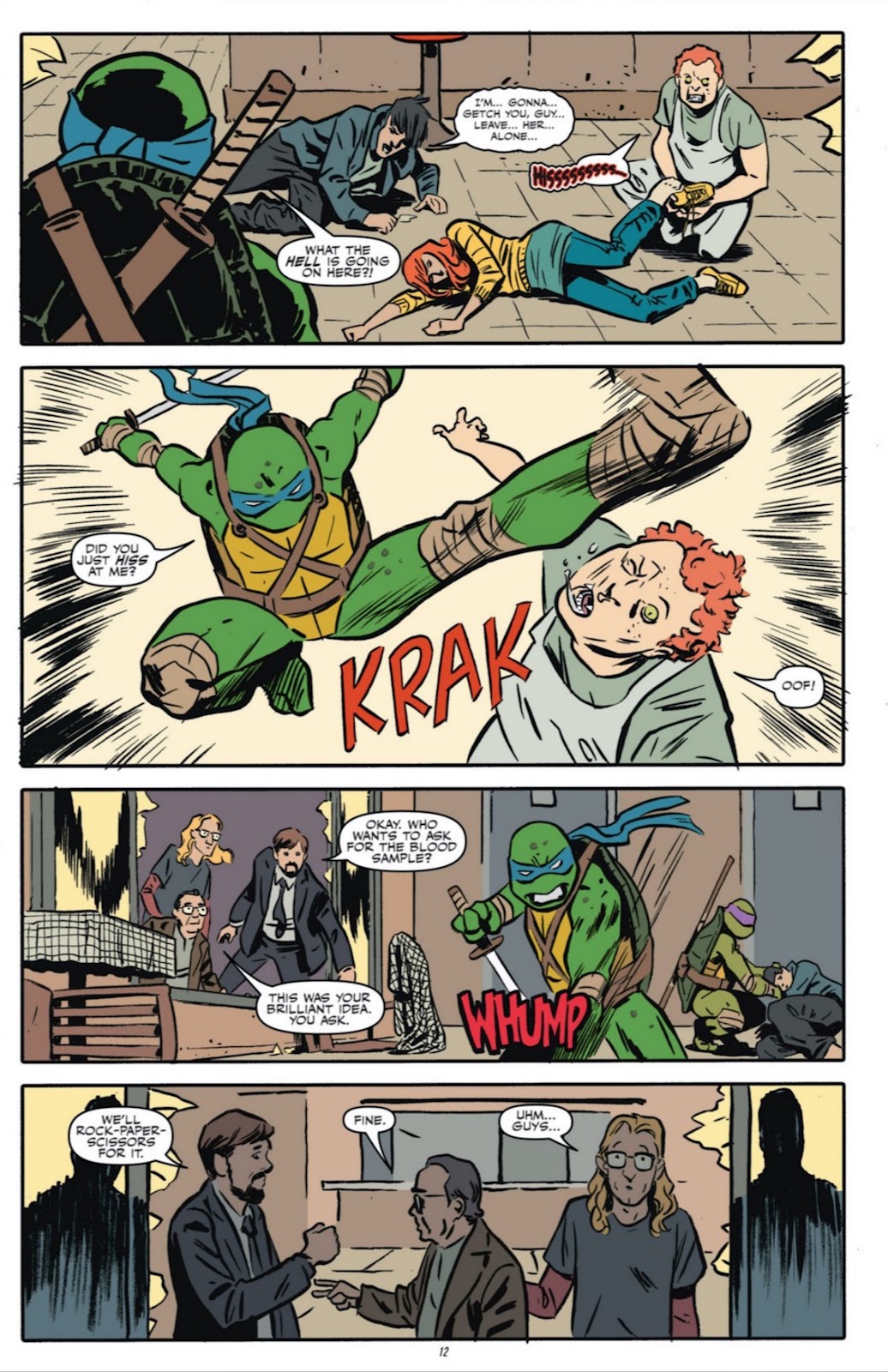 The X-Files/Teenage Mutant Ninja Turtles: Conspiracy issue Full - Page 14