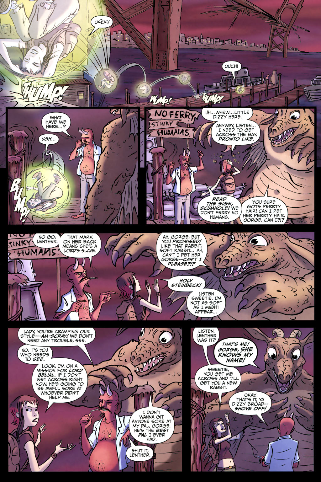 Read online Strange Girl comic -  Issue #7 - 12