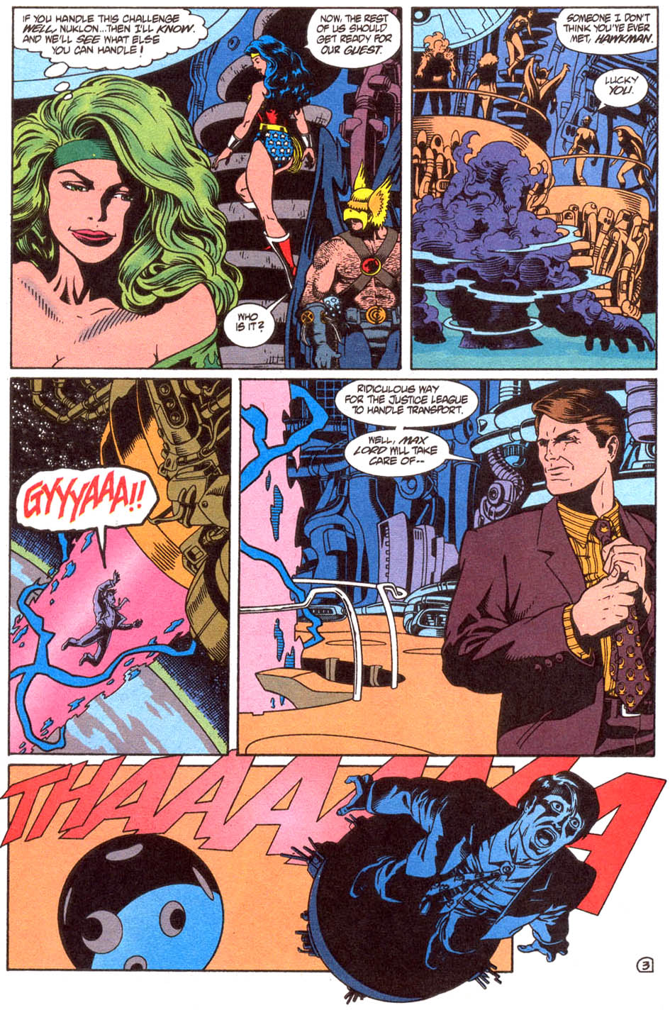 Read online Justice League America comic -  Issue #93 - 4