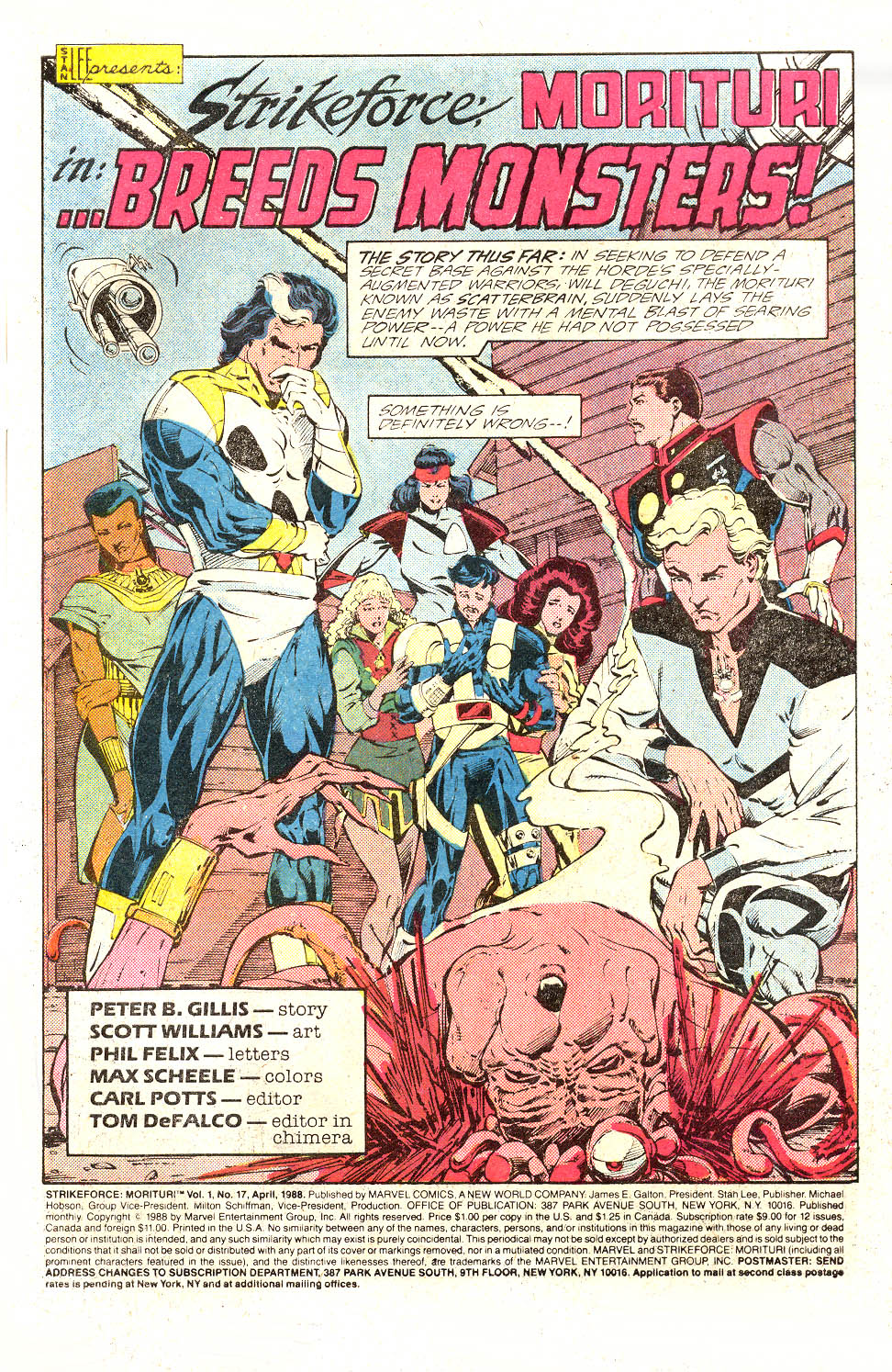 Read online Strikeforce: Morituri comic -  Issue #17 - 2