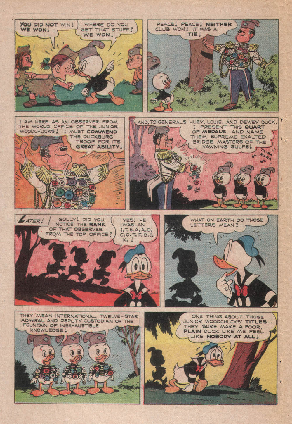Read online Huey, Dewey, and Louie Junior Woodchucks comic -  Issue #4 - 32