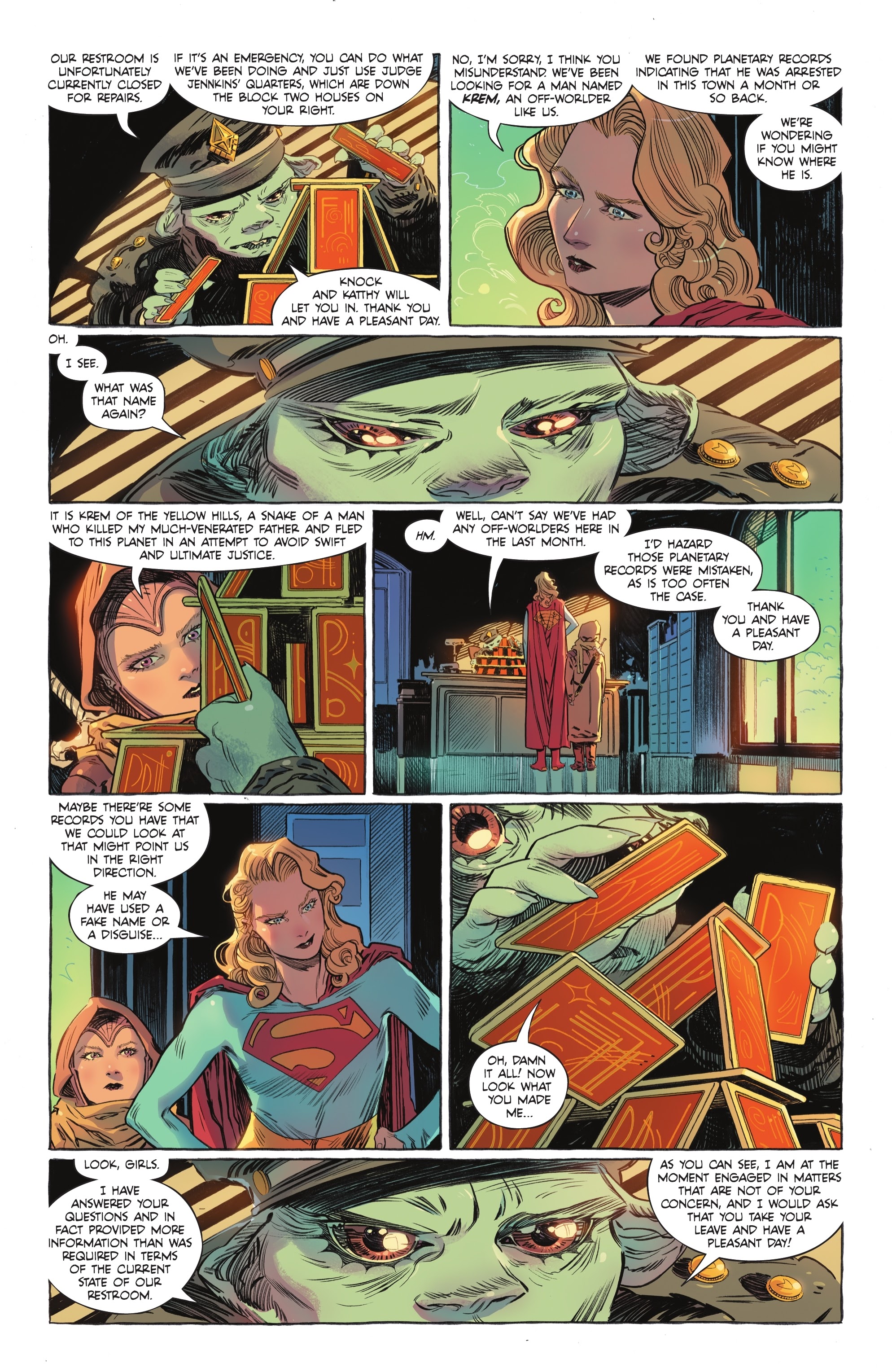 Read online Supergirl: Woman of Tomorrow comic -  Issue #3 - 4