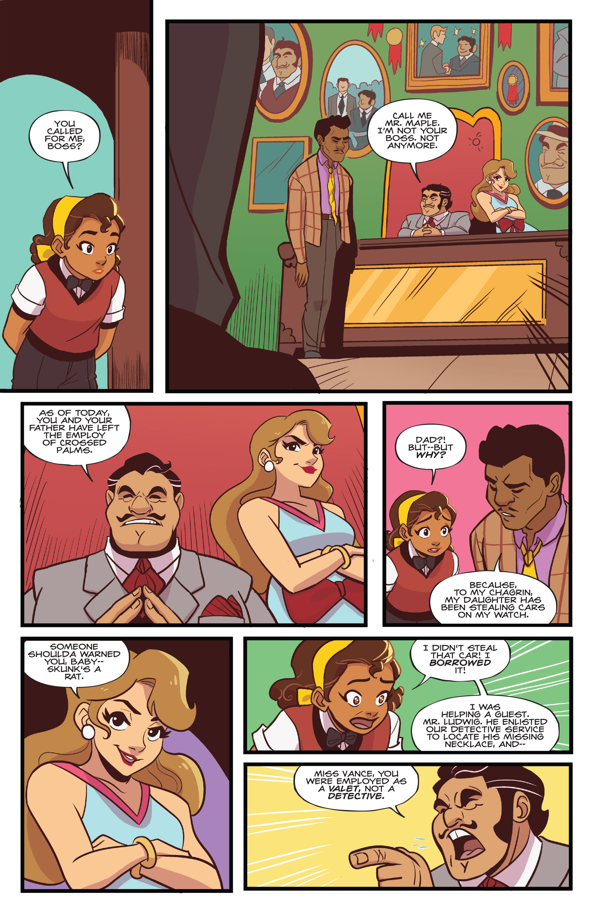 Read online Goldie Vance comic -  Issue #3 - 5