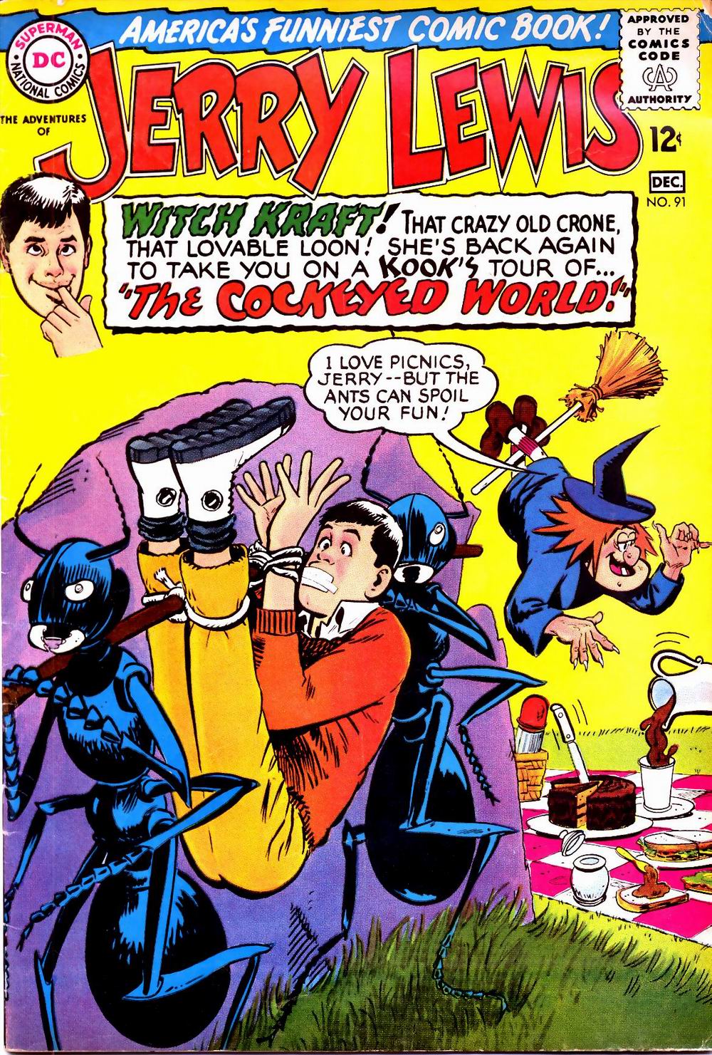 Read online The Adventures of Jerry Lewis comic -  Issue #91 - 1