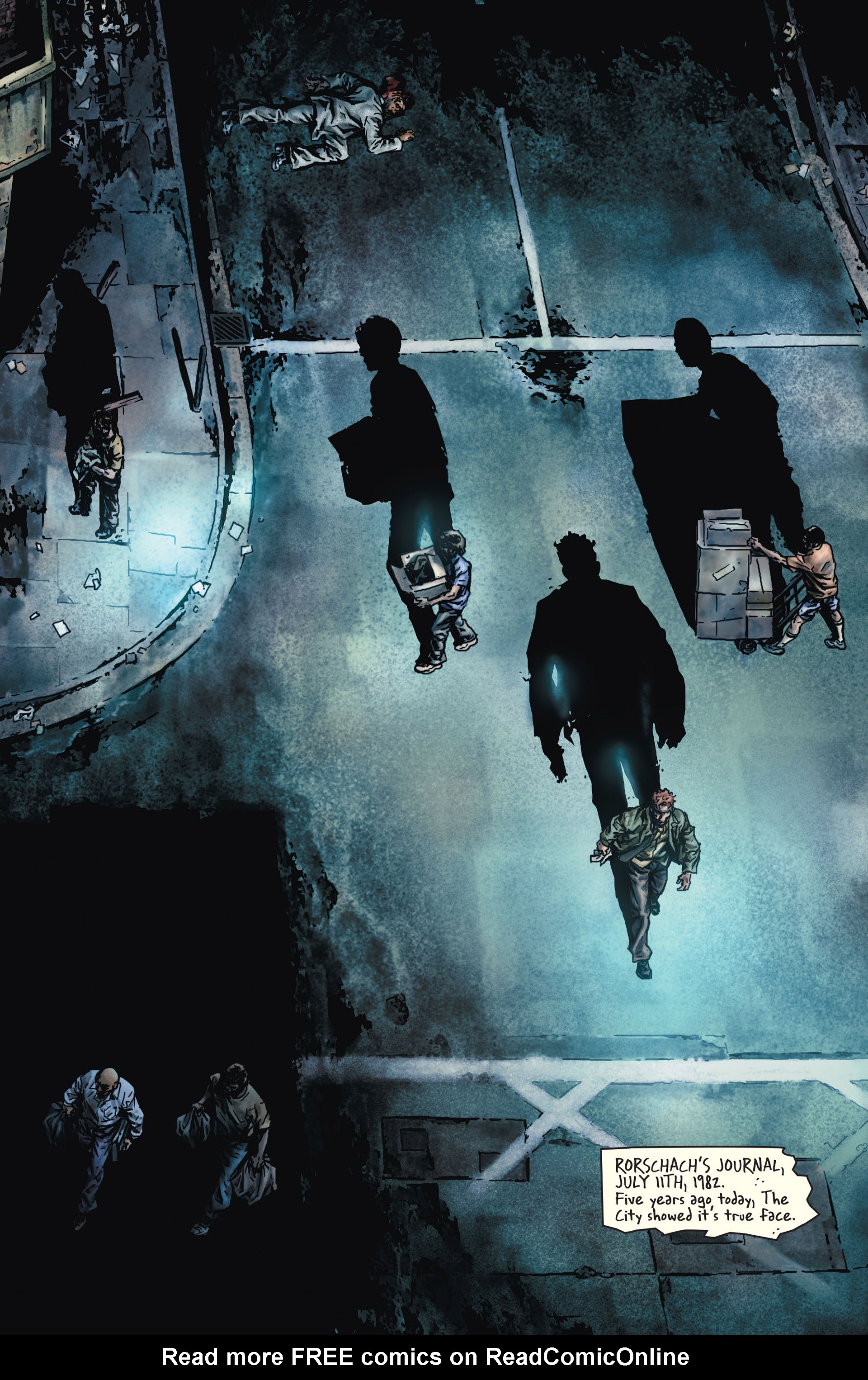 Read online Before Watchmen: Rorschach comic -  Issue #4 - 20