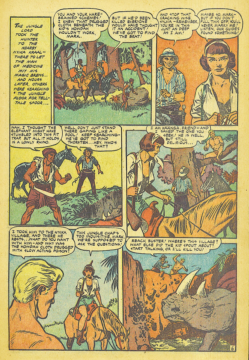 Read online Jungle Comics comic -  Issue #141 - 9