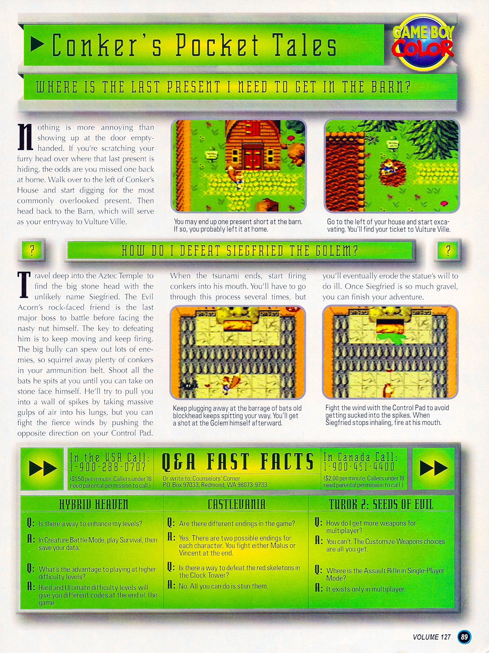 Read online Nintendo Power comic -  Issue #127 - 113