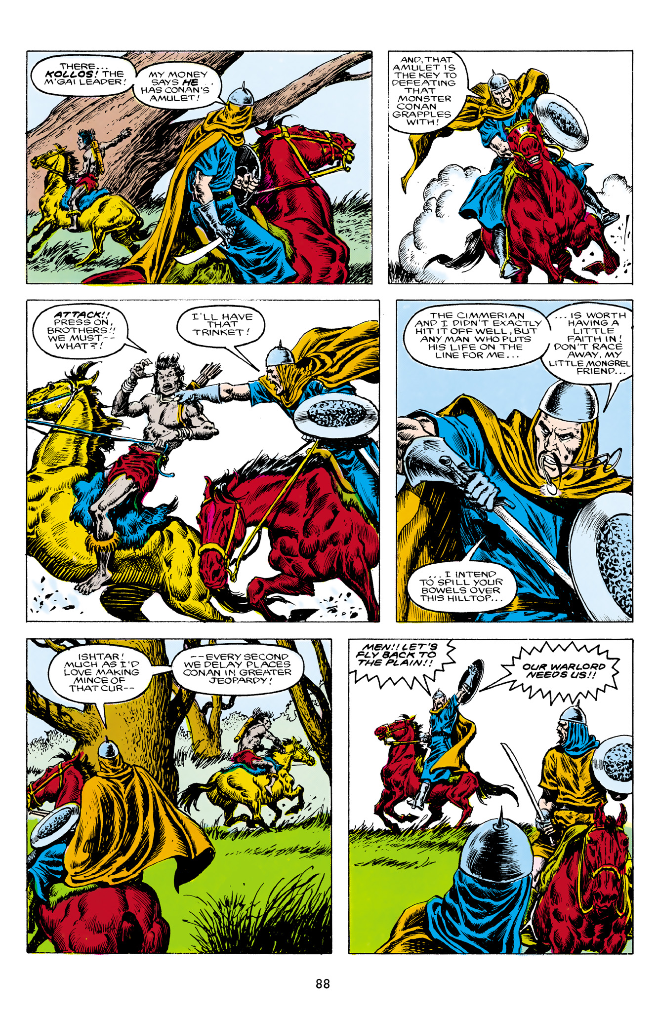 Read online The Chronicles of Conan comic -  Issue # TPB 24 (Part 1) - 89