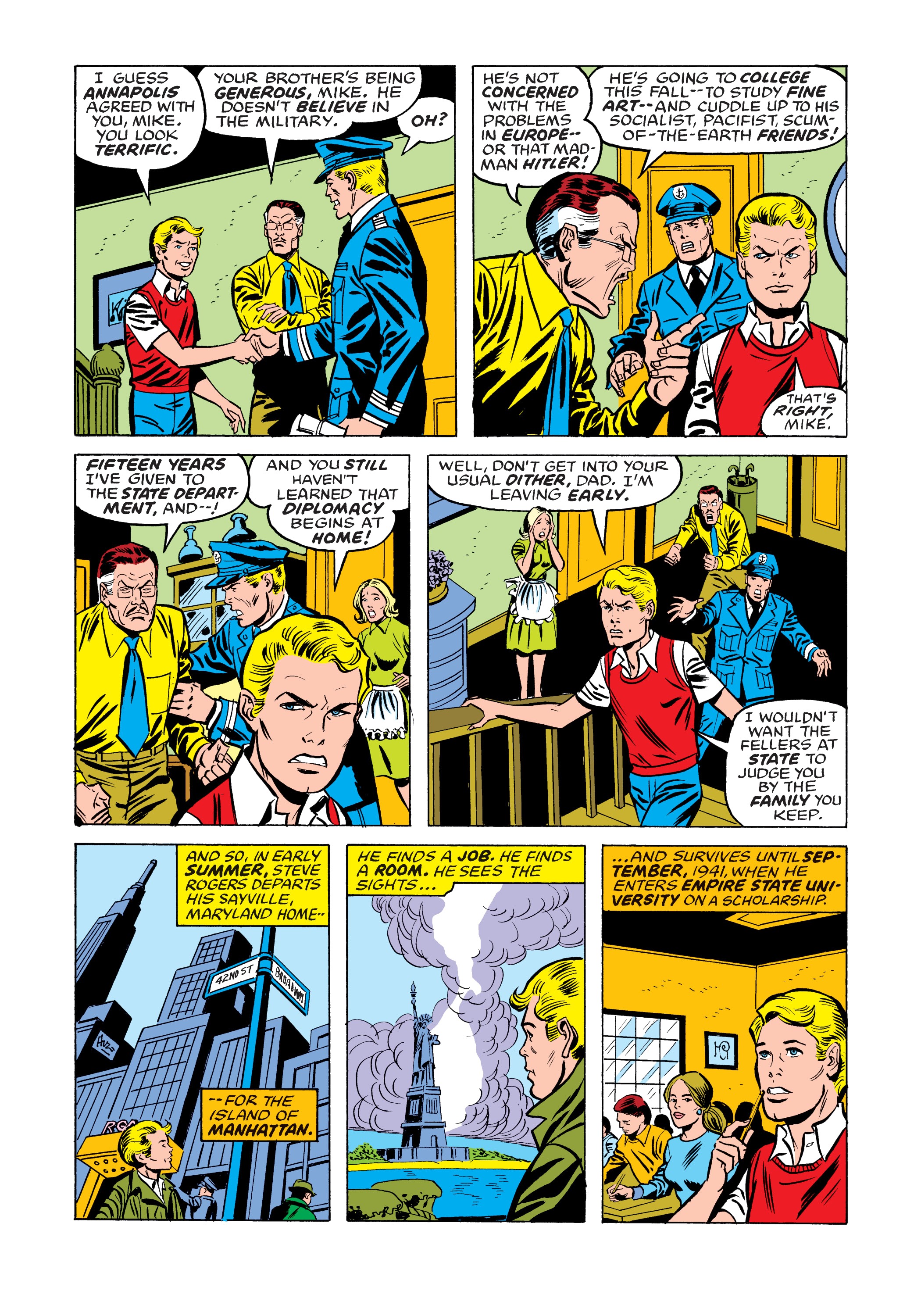 Read online Marvel Masterworks: Captain America comic -  Issue # TPB 12 (Part 2) - 85