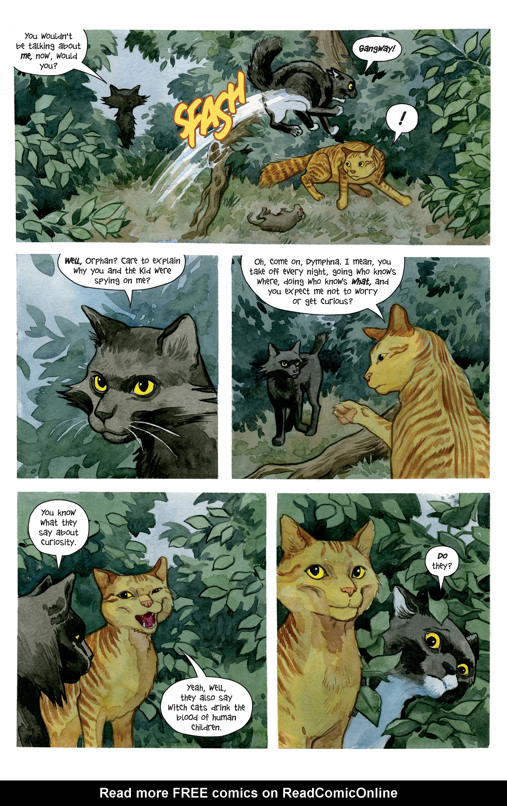 Read online Beasts of Burden: What The Cat Dragged In comic -  Issue # Full - 4