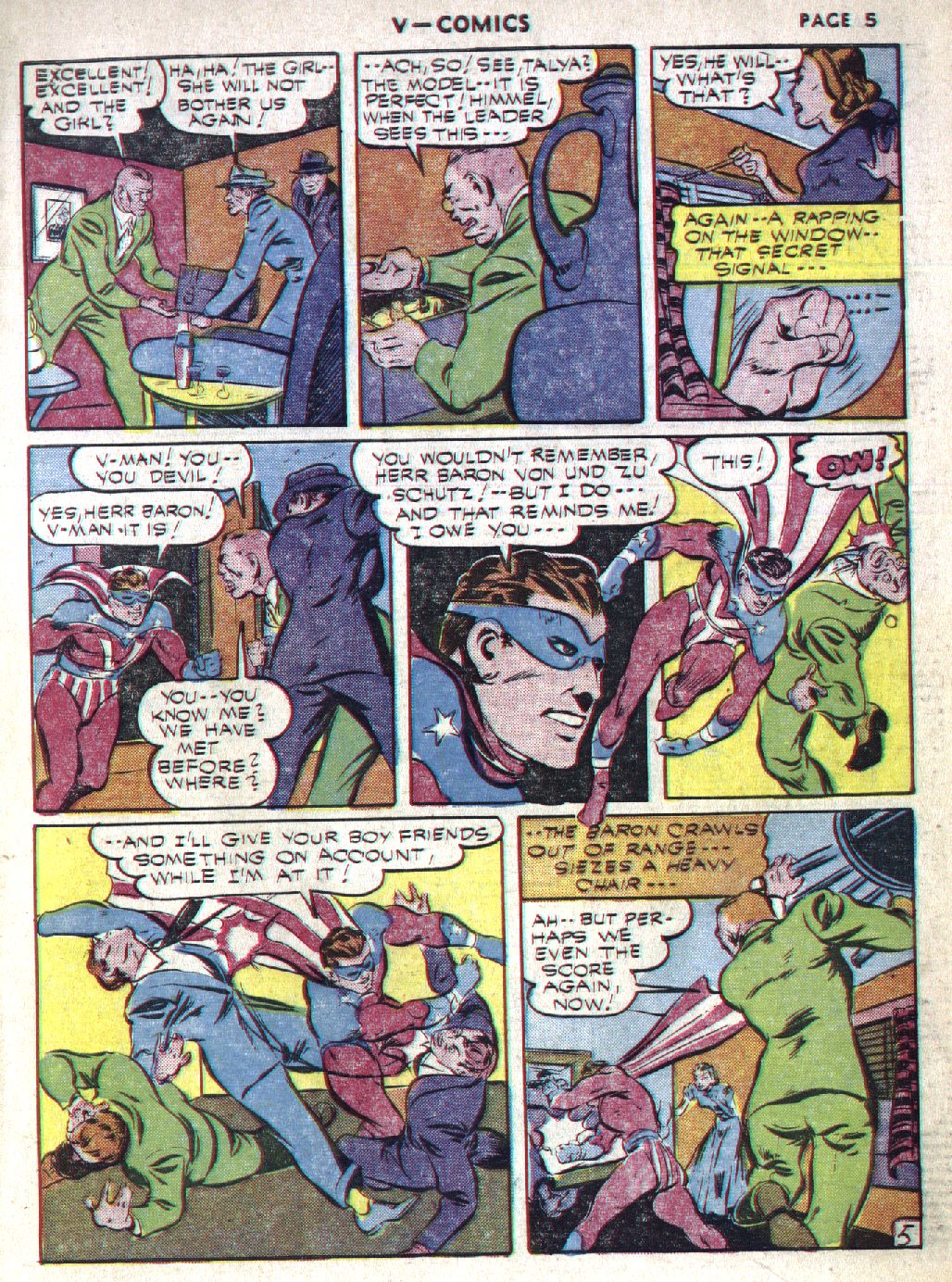 Read online V...- Comics comic -  Issue #1 - 7