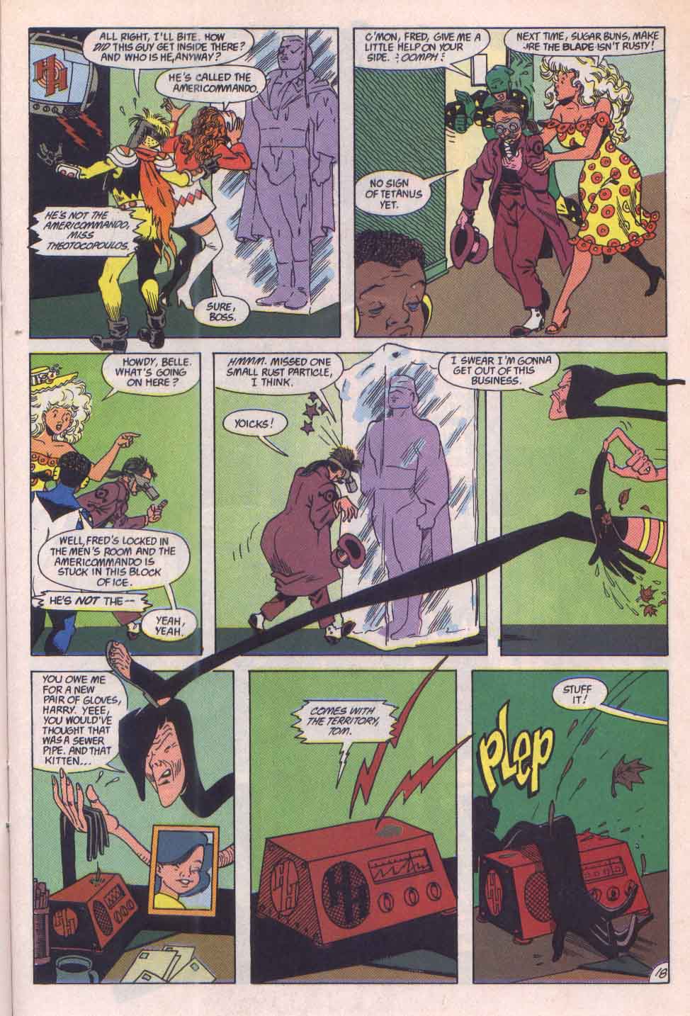 Read online Hero Hotline comic -  Issue #4 - 19