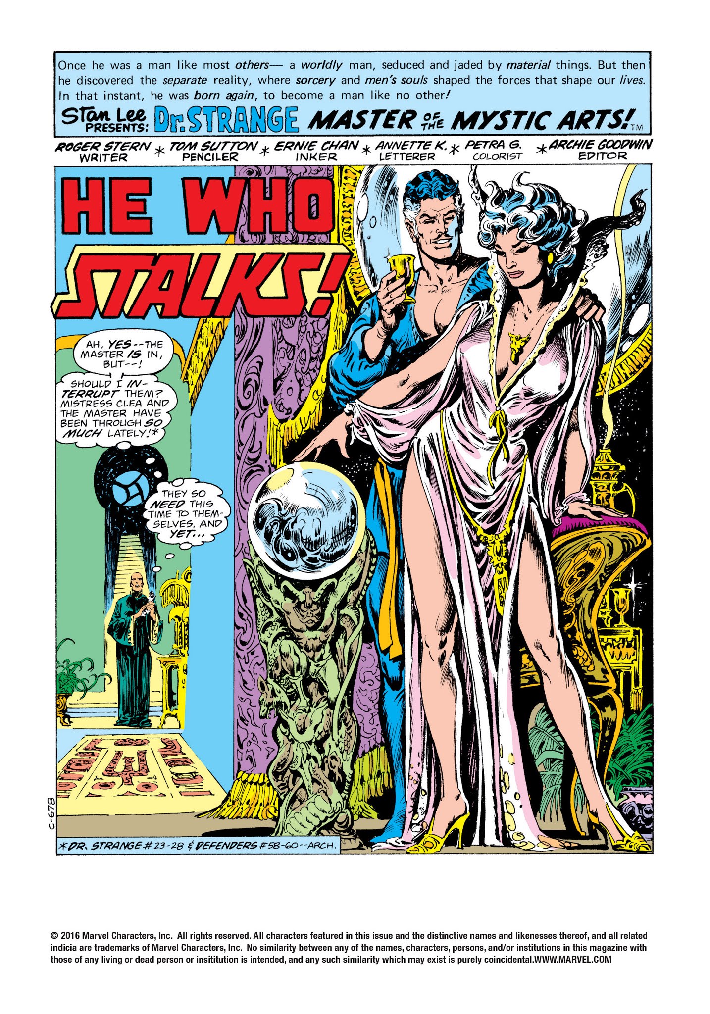 Read online Marvel Masterworks: Doctor Strange comic -  Issue # TPB 7 (Part 2) - 13