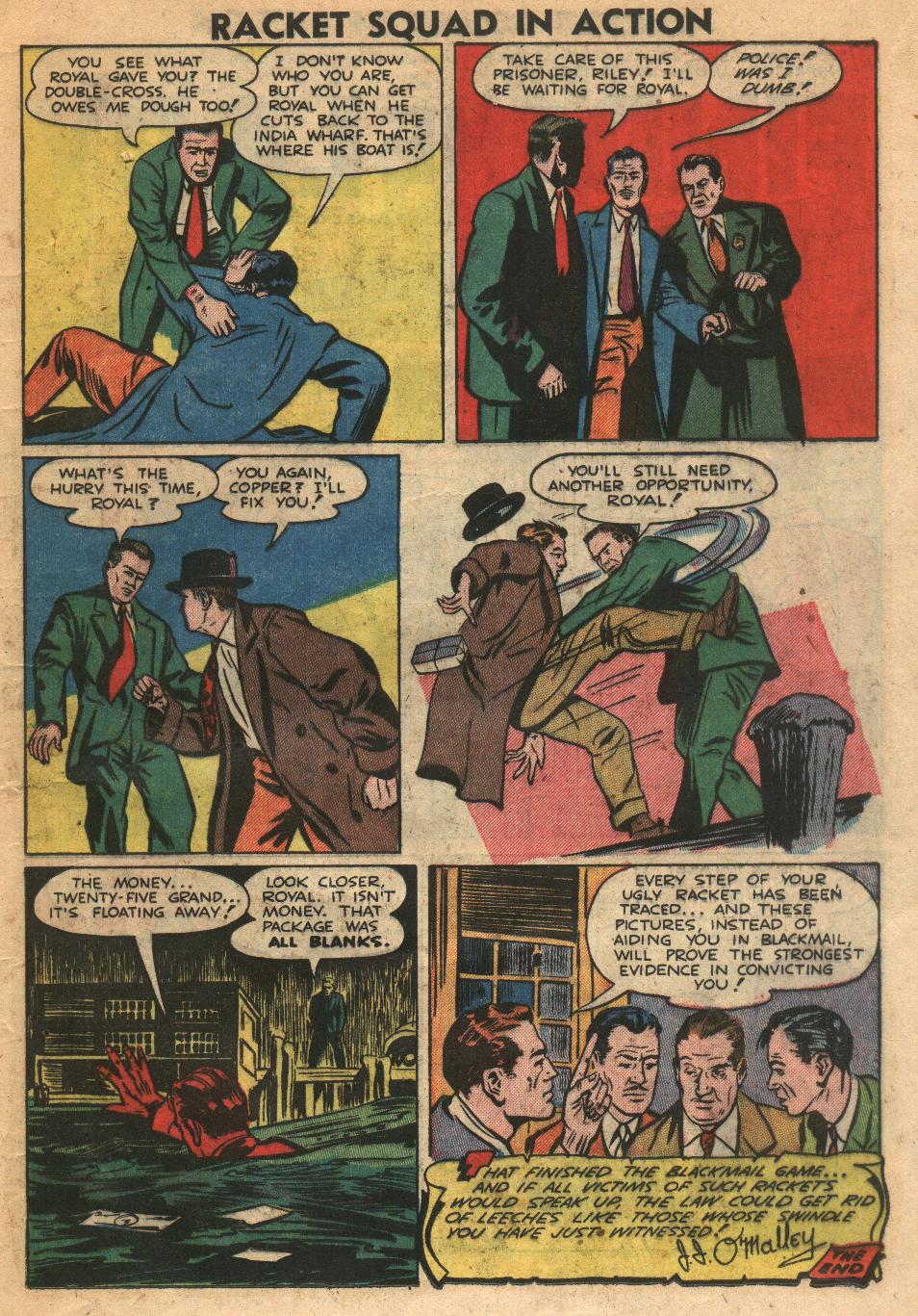 Read online Racket Squad in Action comic -  Issue #3 - 13