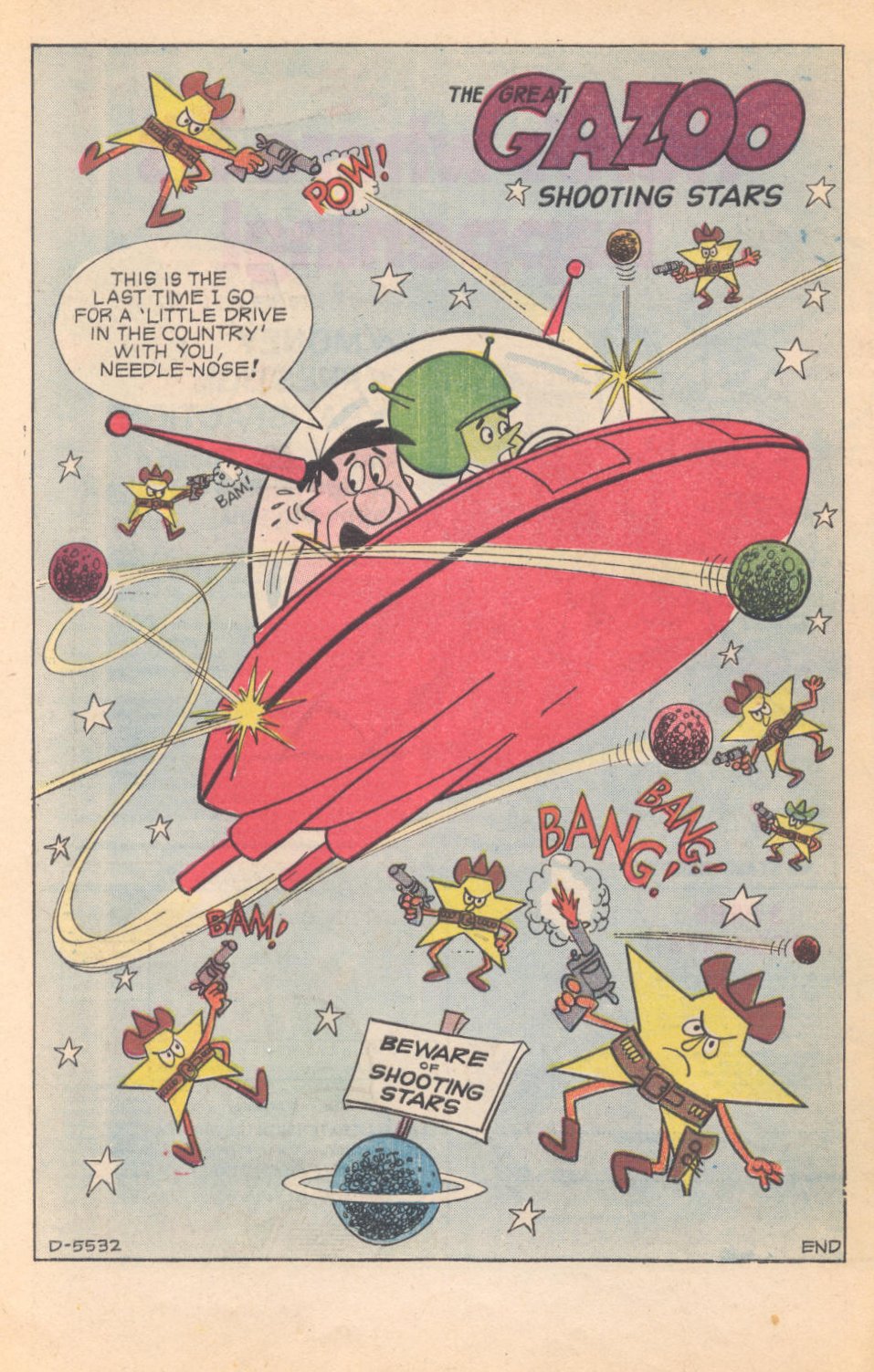 Read online Great Gazoo comic -  Issue #3 - 6