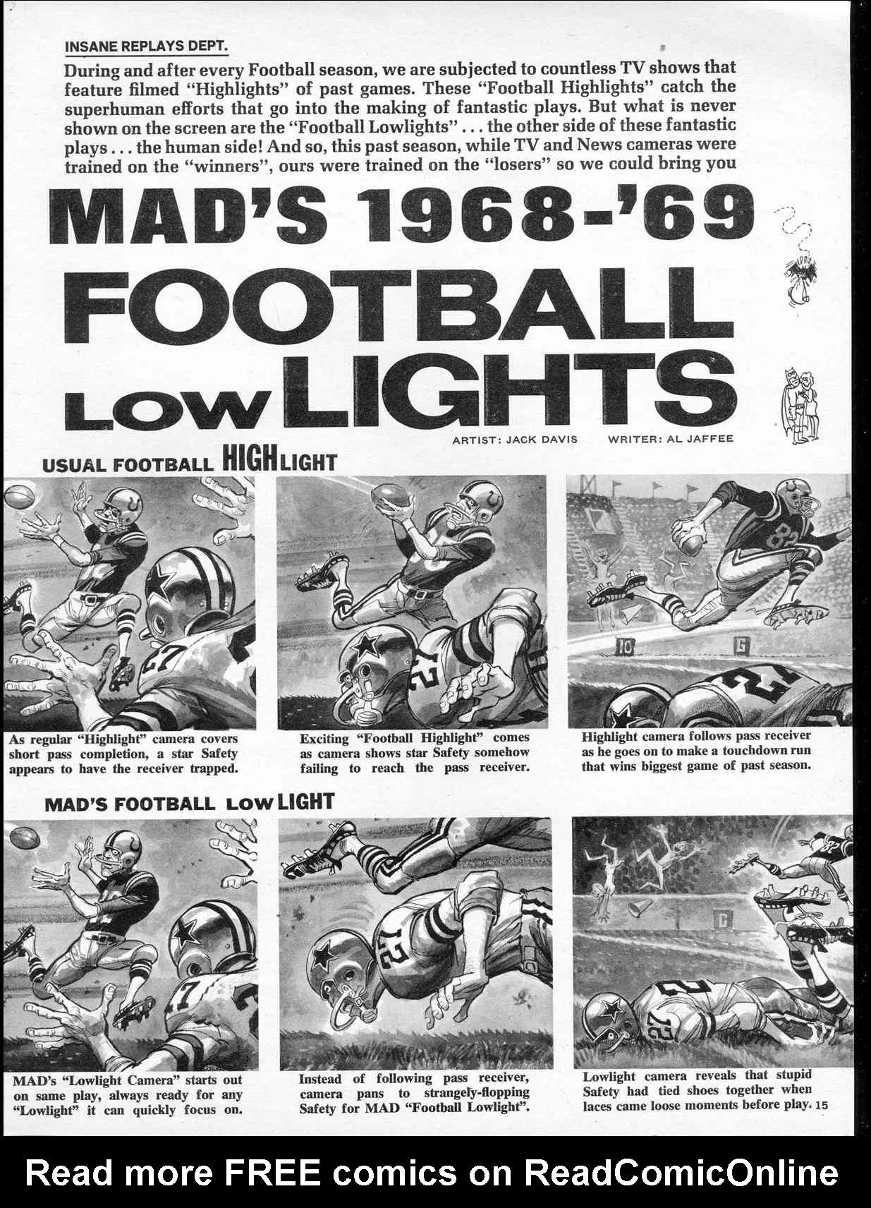 Read online MAD comic -  Issue #126 - 17