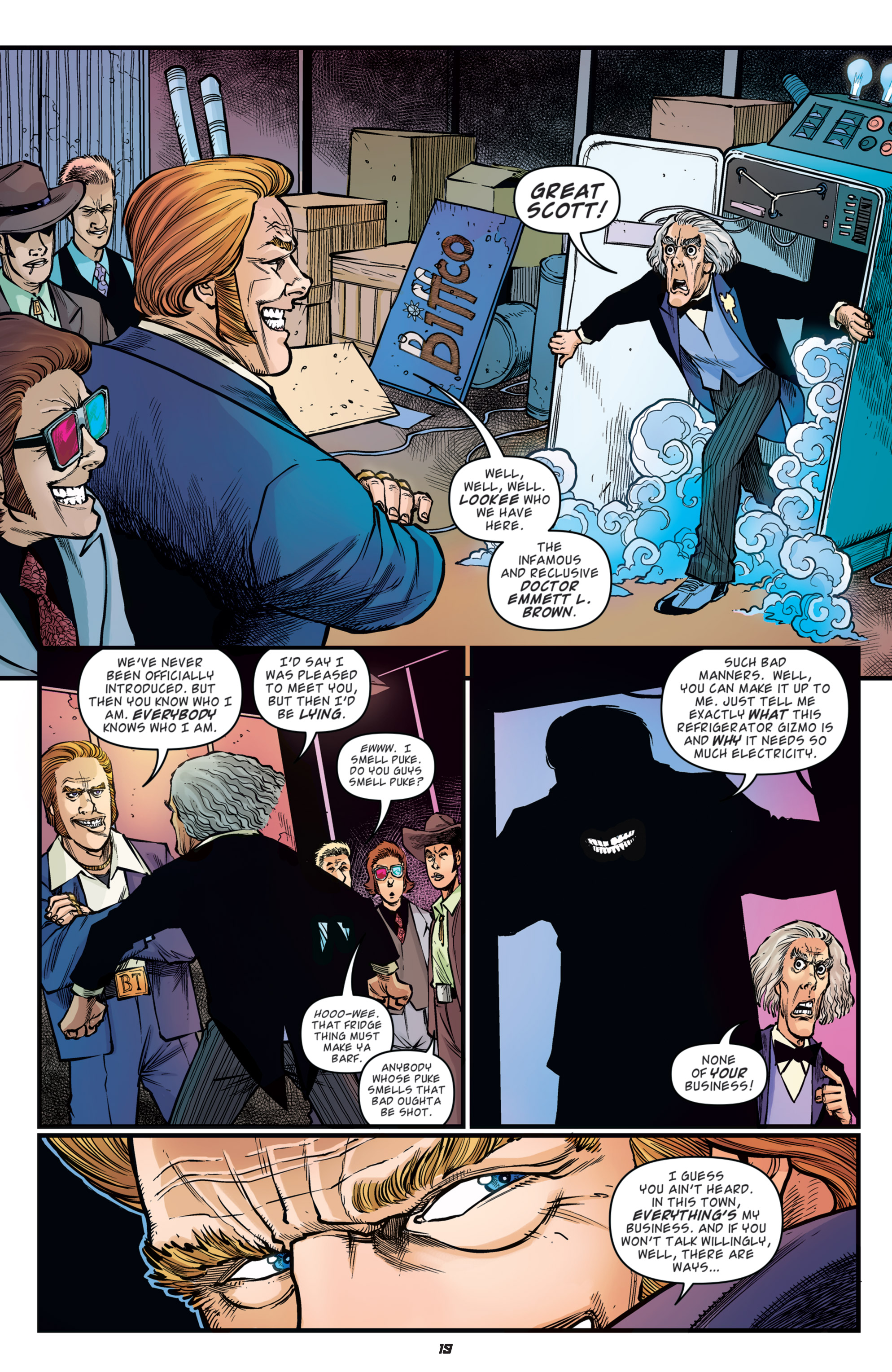 Read online Back to the Future: Biff to the Future comic -  Issue #5 - 21