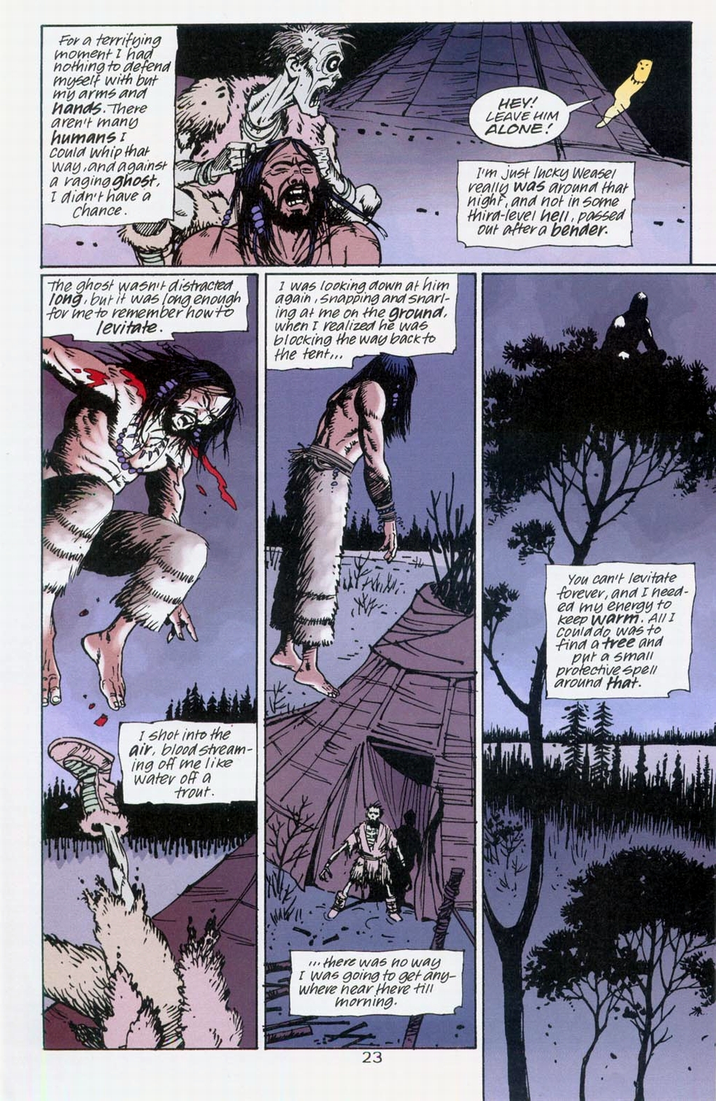 Read online Muktuk Wolfsbreath: Hard-Boiled Shaman comic -  Issue #1 - 23