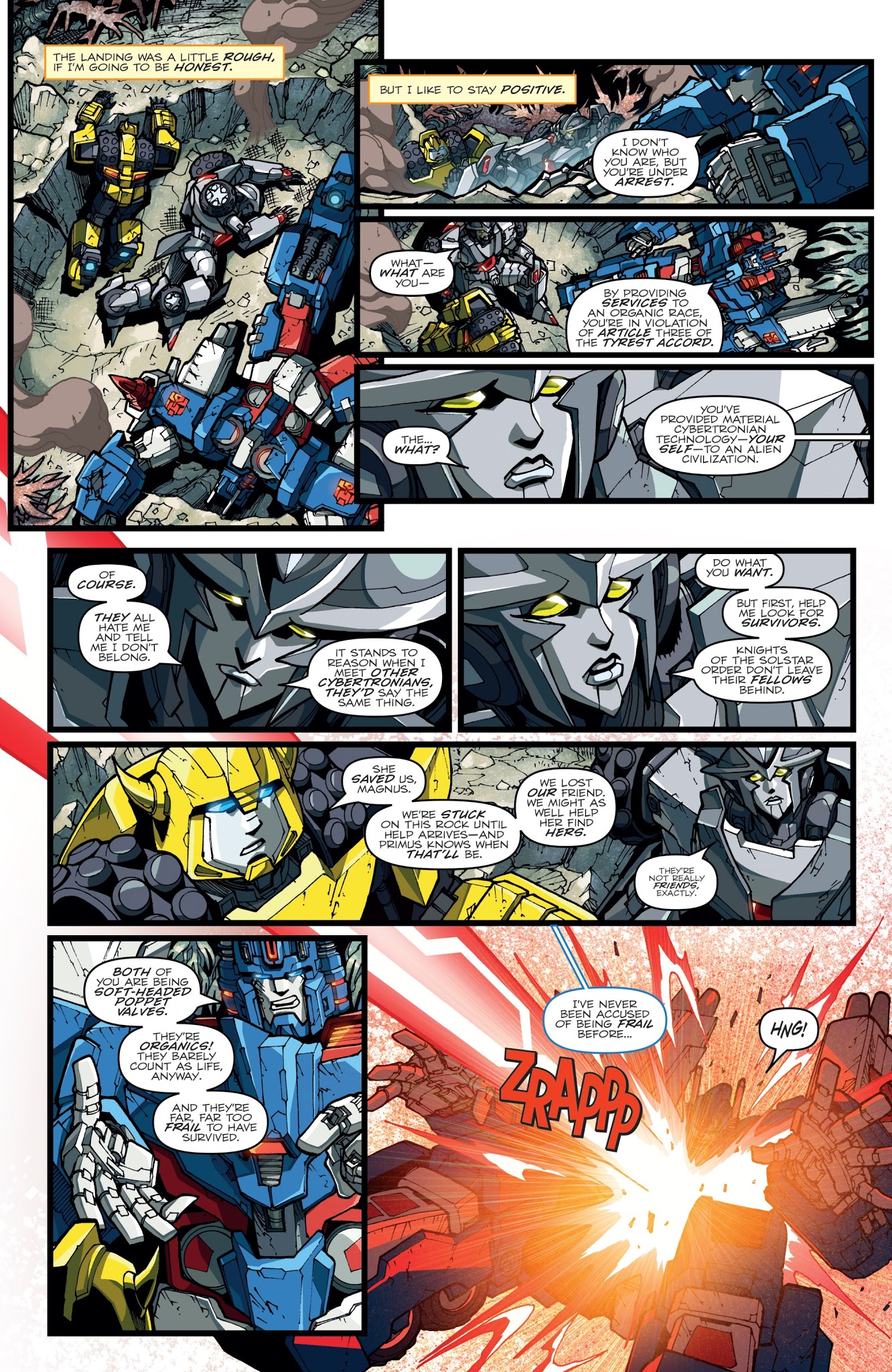 Read online ROM vs. Transformers: Shining Armor comic -  Issue #2 - 23