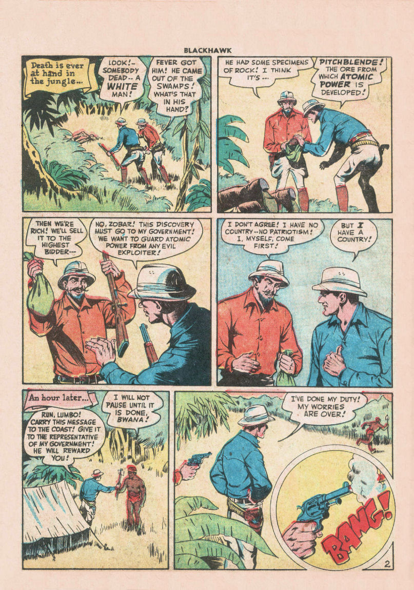 Read online Blackhawk (1957) comic -  Issue #12 - 38