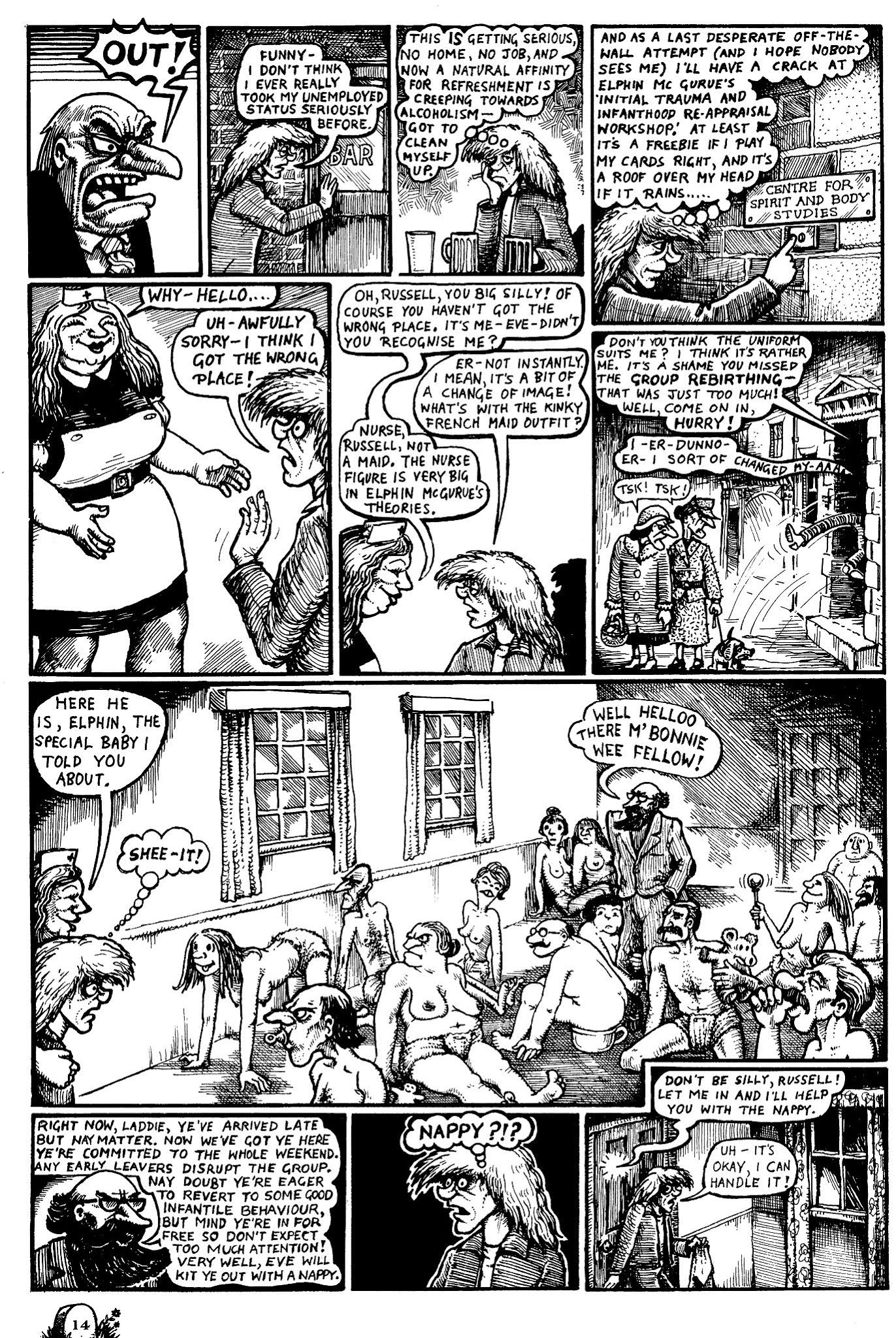 Read online Russell: The Saga of a Peaceful Man comic -  Issue #1 - 13