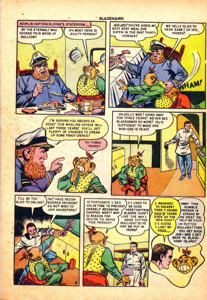 Read online Blackhawk (1957) comic -  Issue #30 - 20