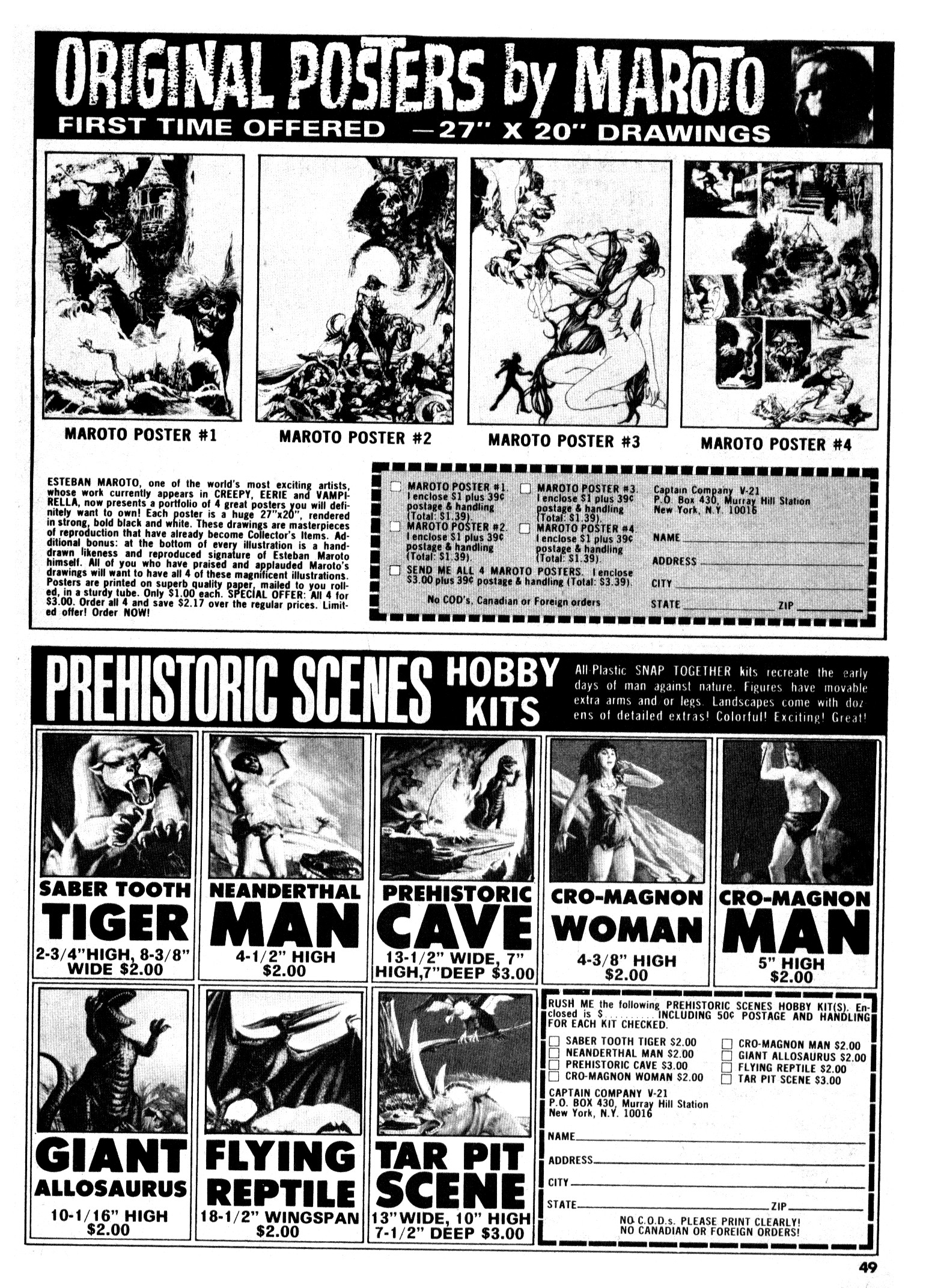 Read online Vampirella (1969) comic -  Issue #21 - 49