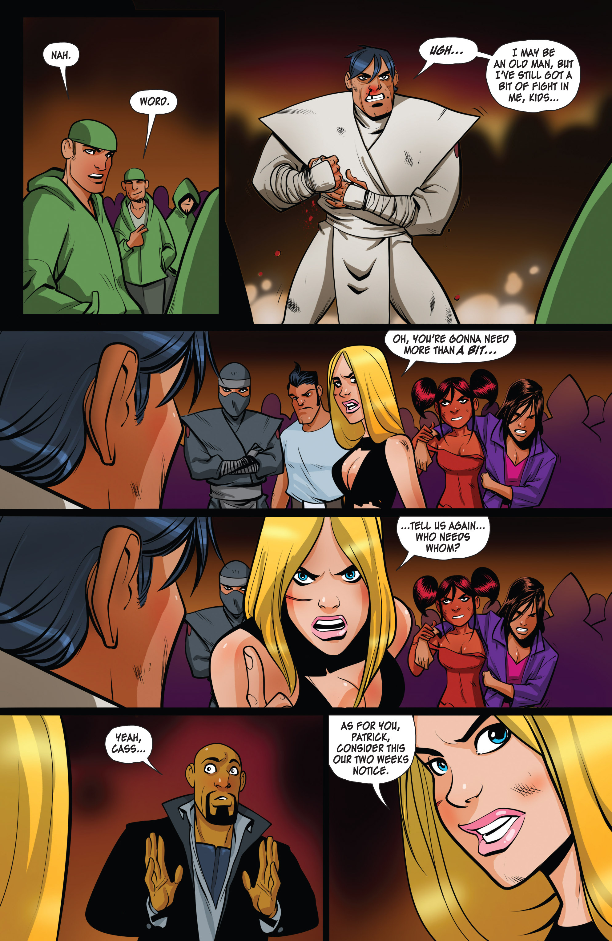 Read online Freelancers comic -  Issue #6 - 23