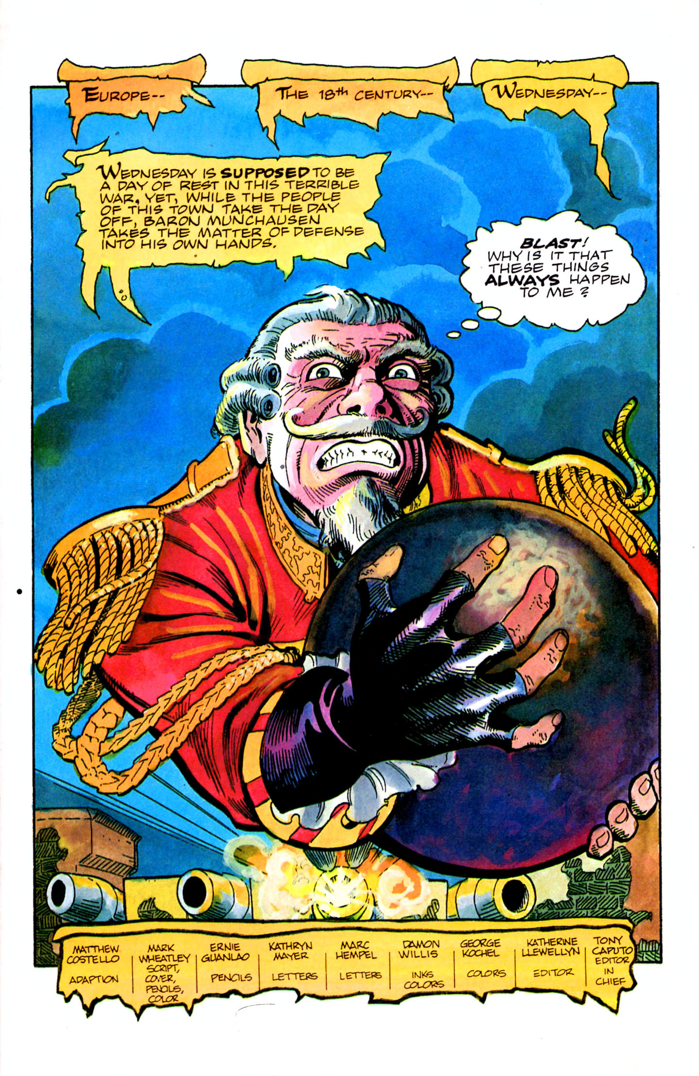 Read online The Adventures of Baron Munchausen comic -  Issue #2 - 3