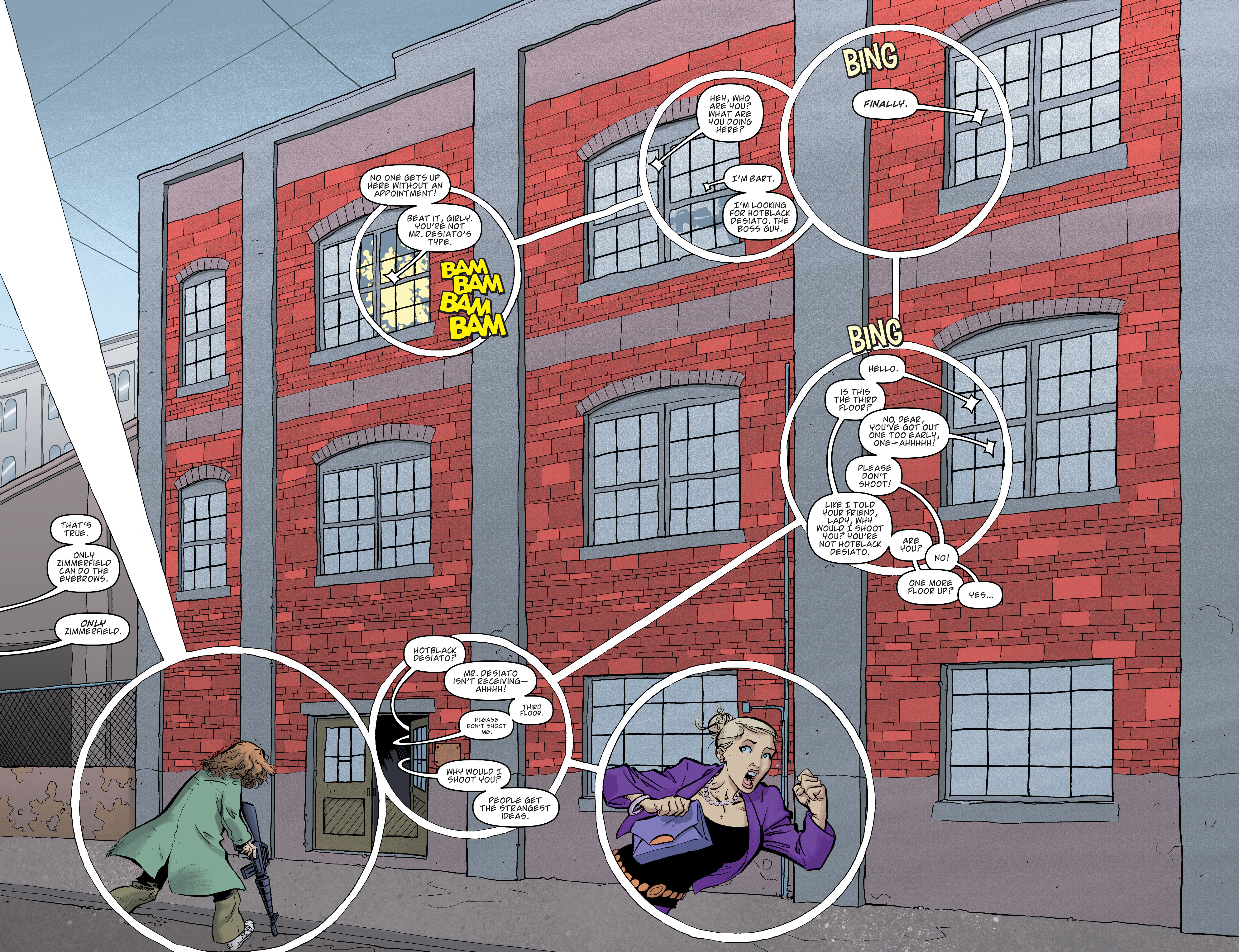 Read online Dirk Gently's Holistic Detective Agency: The Salmon of Doubt comic -  Issue #5 - 6