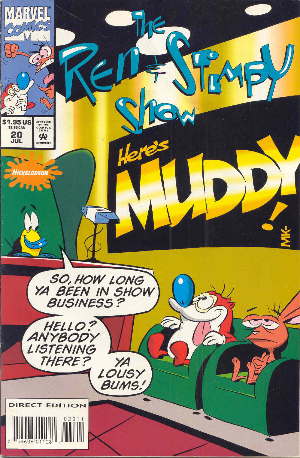 Read online The Ren & Stimpy Show comic -  Issue #20 - 1