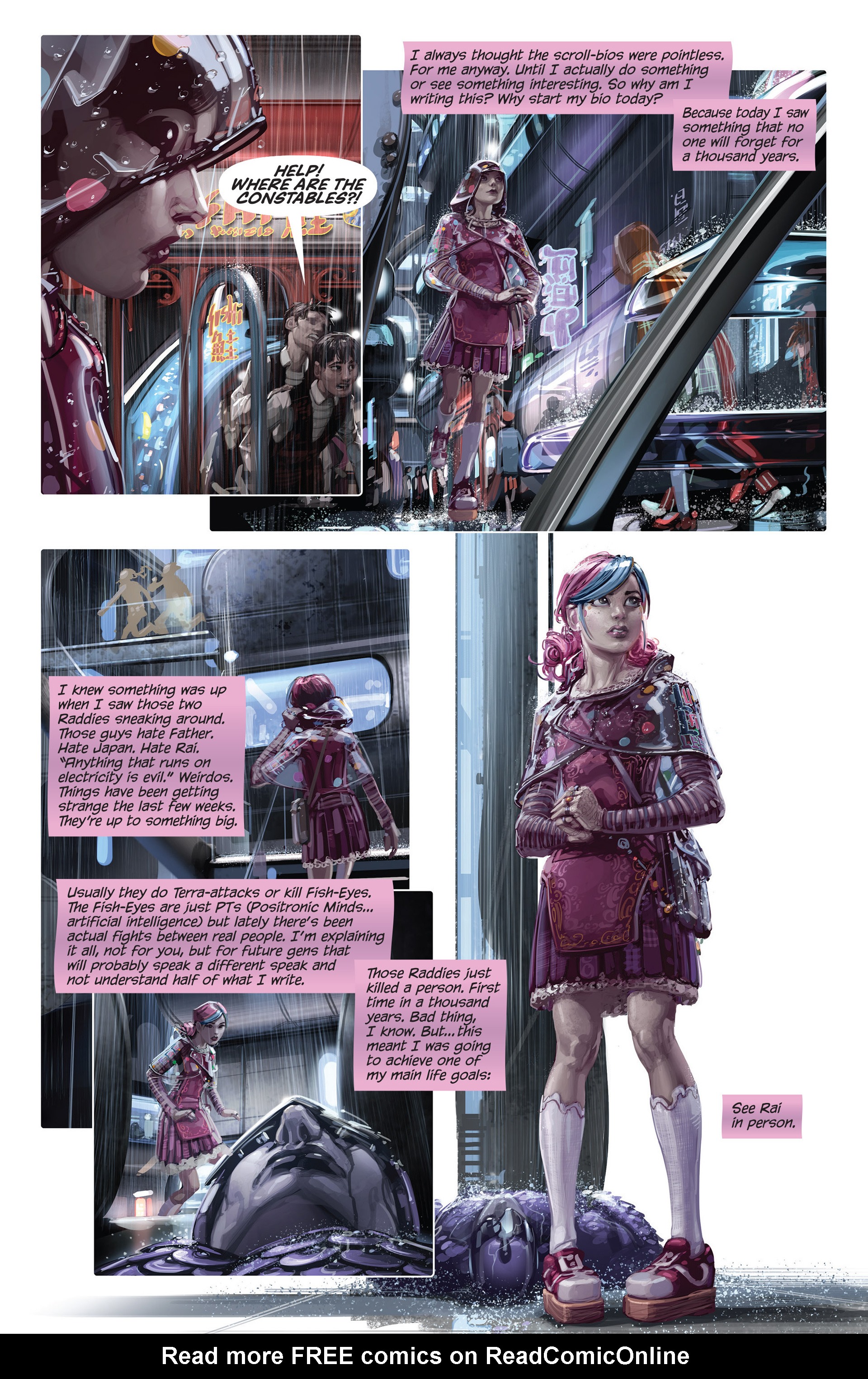 Read online Rai (2014) comic -  Issue #1 - 5