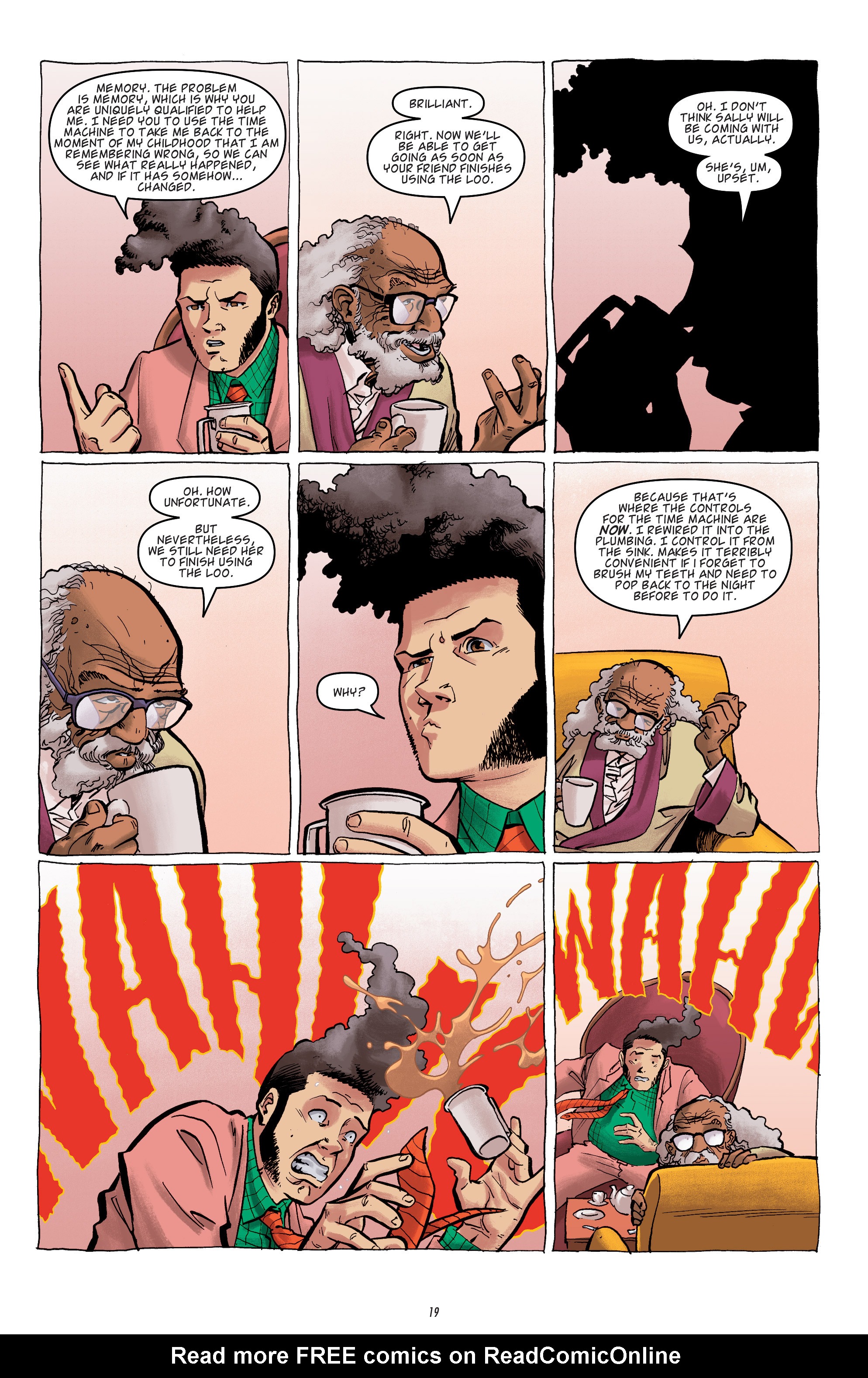 Read online Dirk Gently's Holistic Detective Agency: The Salmon of Doubt comic -  Issue #1 - 20