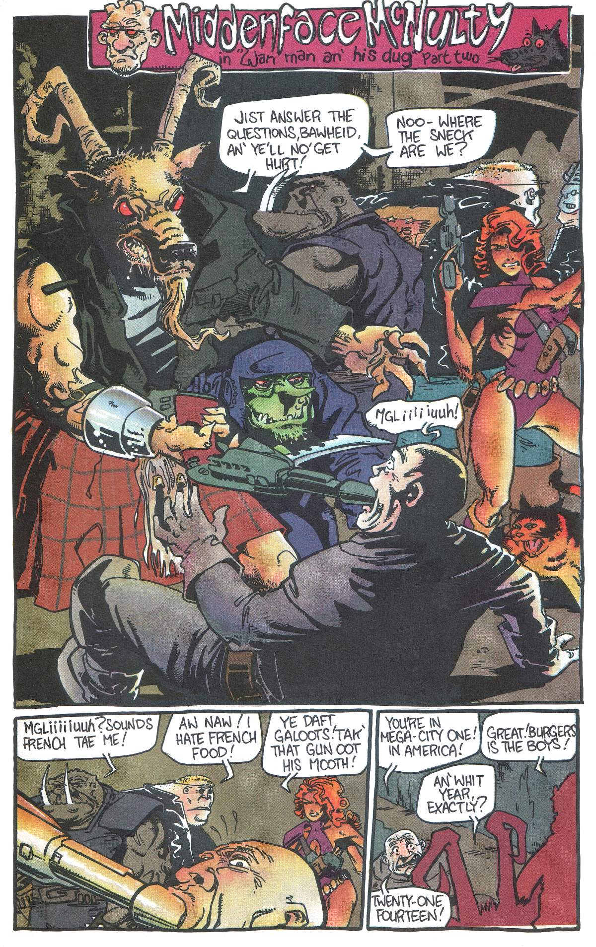 Read online Judge Dredd: The Megazine comic -  Issue #16 - 33