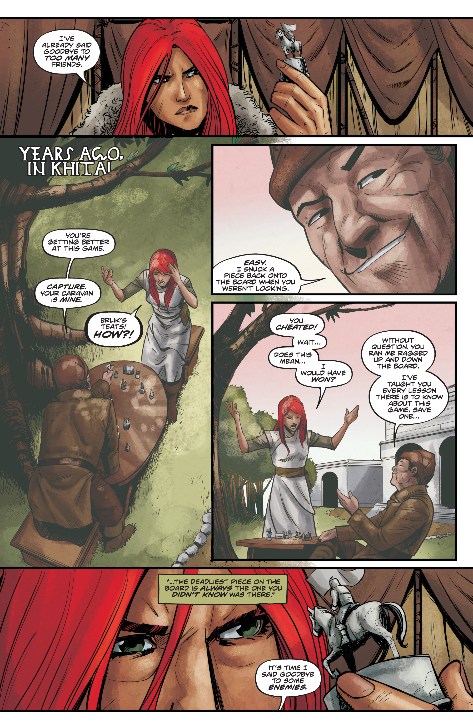 Read online Red Sonja (2019) comic -  Issue #7 - 11