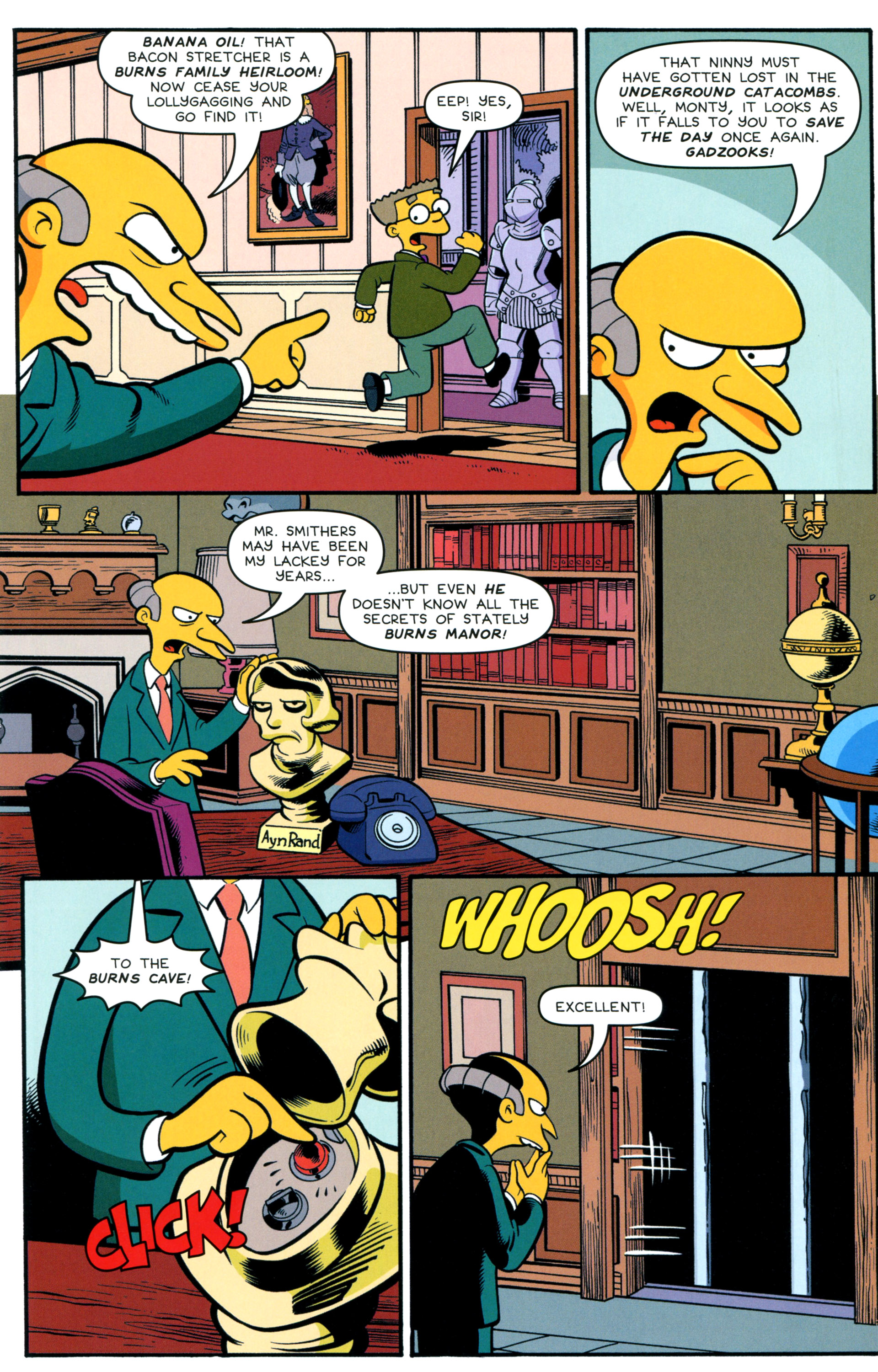 Read online Simpsons One-Shot Wonders: Mr. Burns comic -  Issue # Full - 22