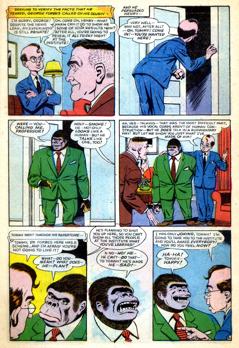 Read online Adventures Into The Unknown comic -  Issue #76 - 7