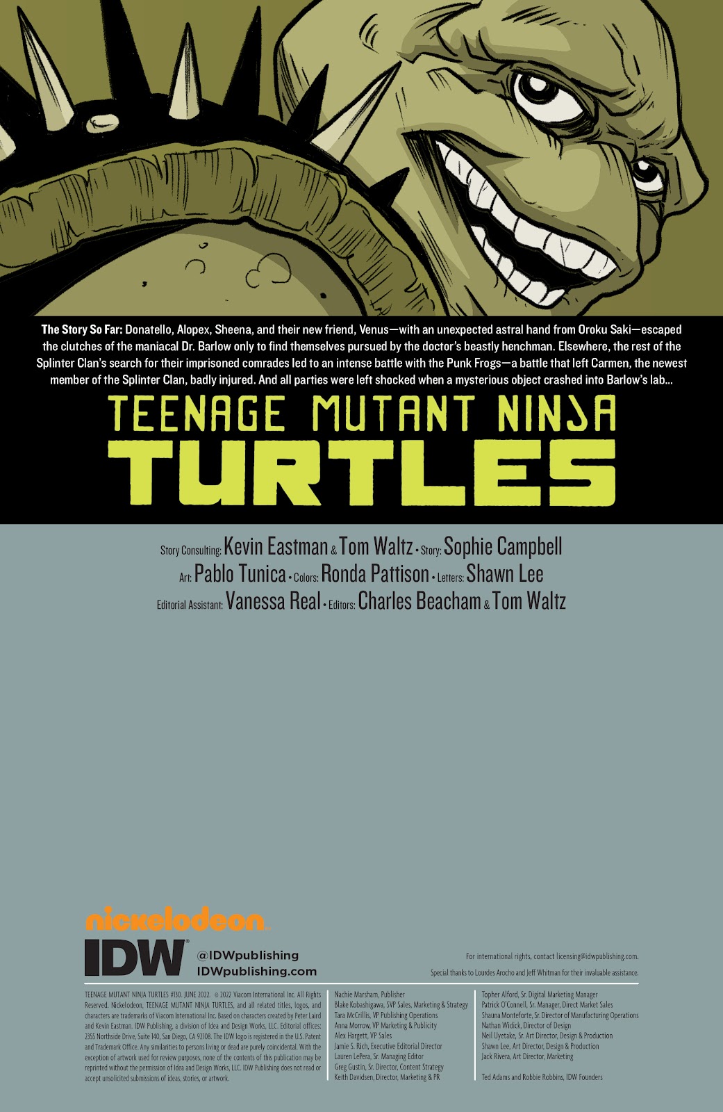 Teenage Mutant Ninja Turtles (2011) issue 130 - Page 2