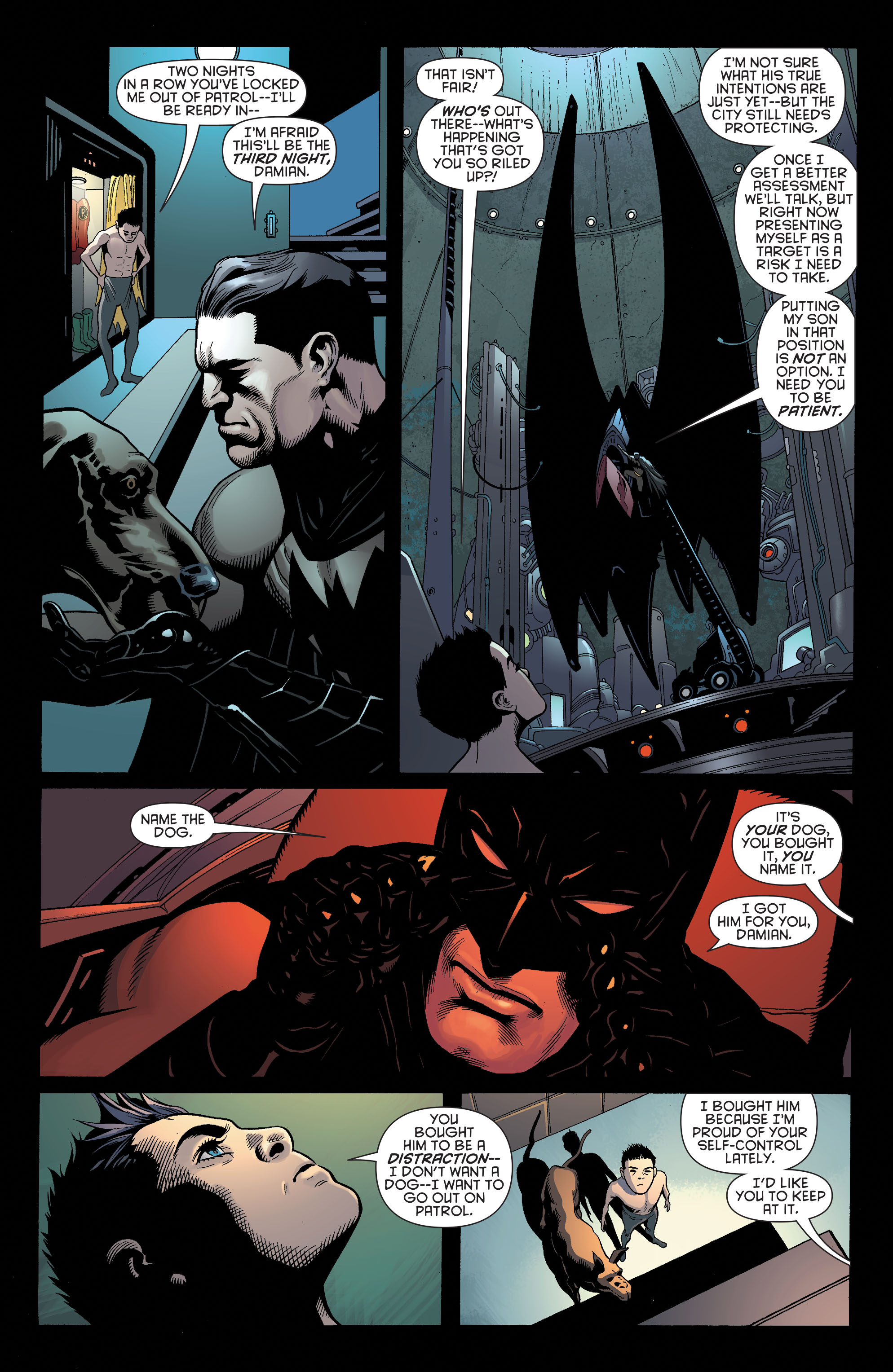 Read online Batman and Robin (2011) comic -  Issue # _Bad Blood (DC Essential Edition) (Part 1) - 52