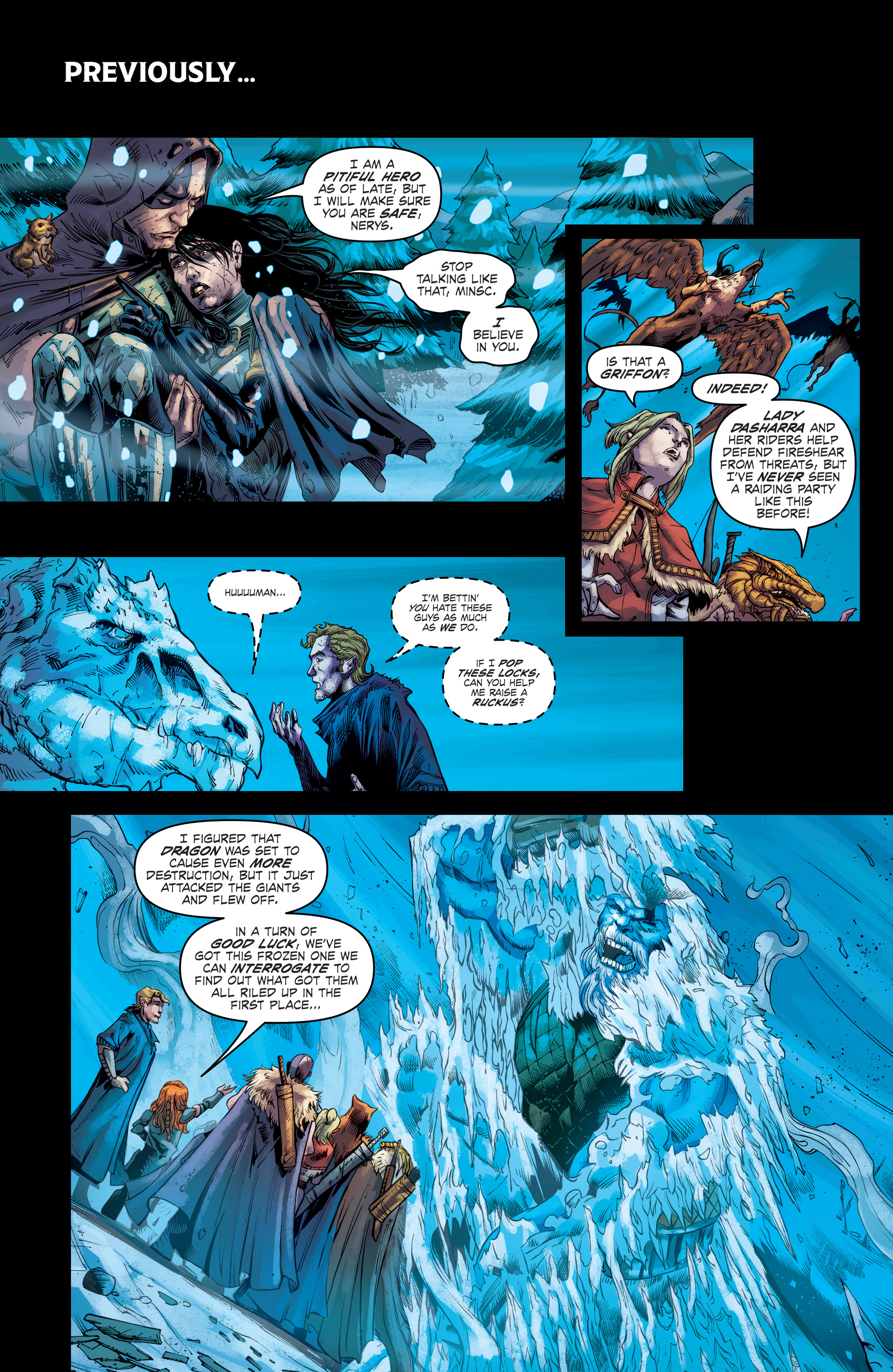 Read online Dungeons & Dragons: Frost Giant's Fury comic -  Issue #3 - 3