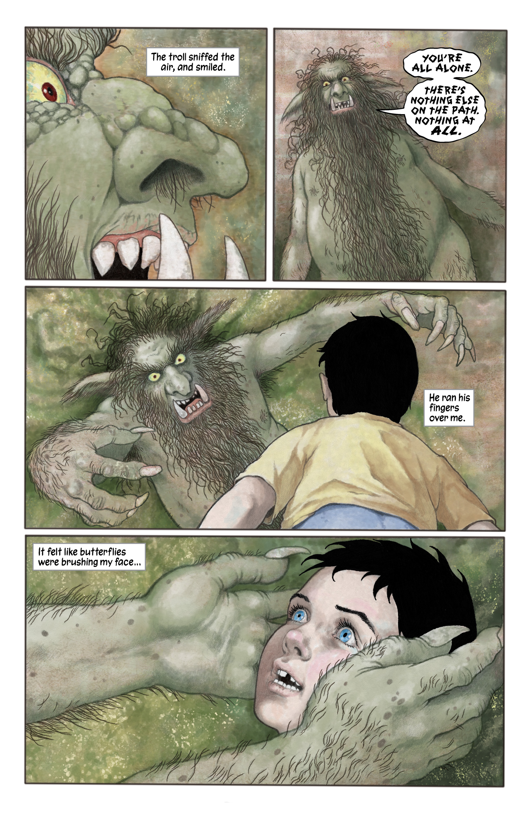 Read online Neil Gaiman's Troll Bridge comic -  Issue # TPB - 25