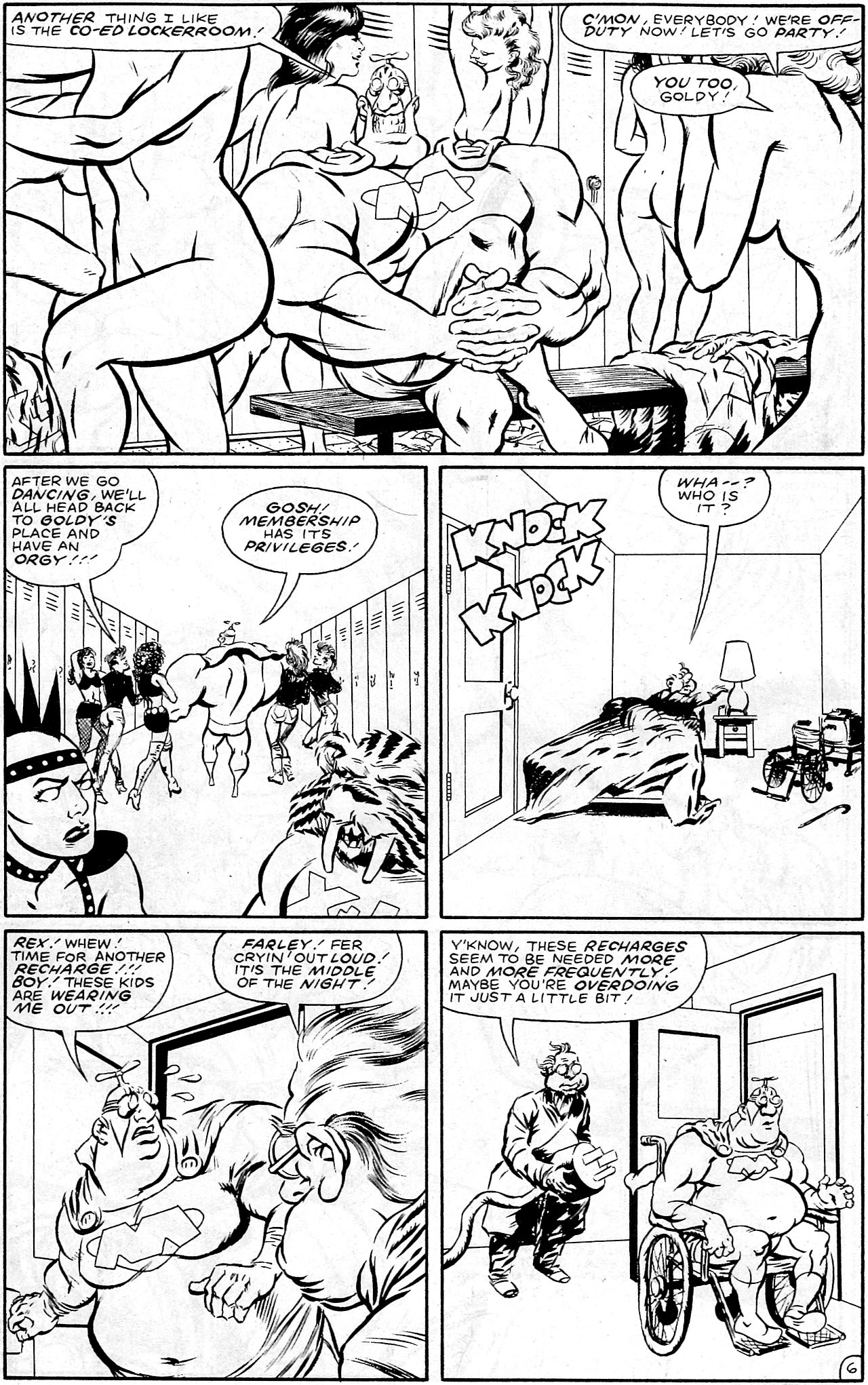 Read online Megaton Man Meets The Uncatergorizable X-Them comic -  Issue # Full - 8