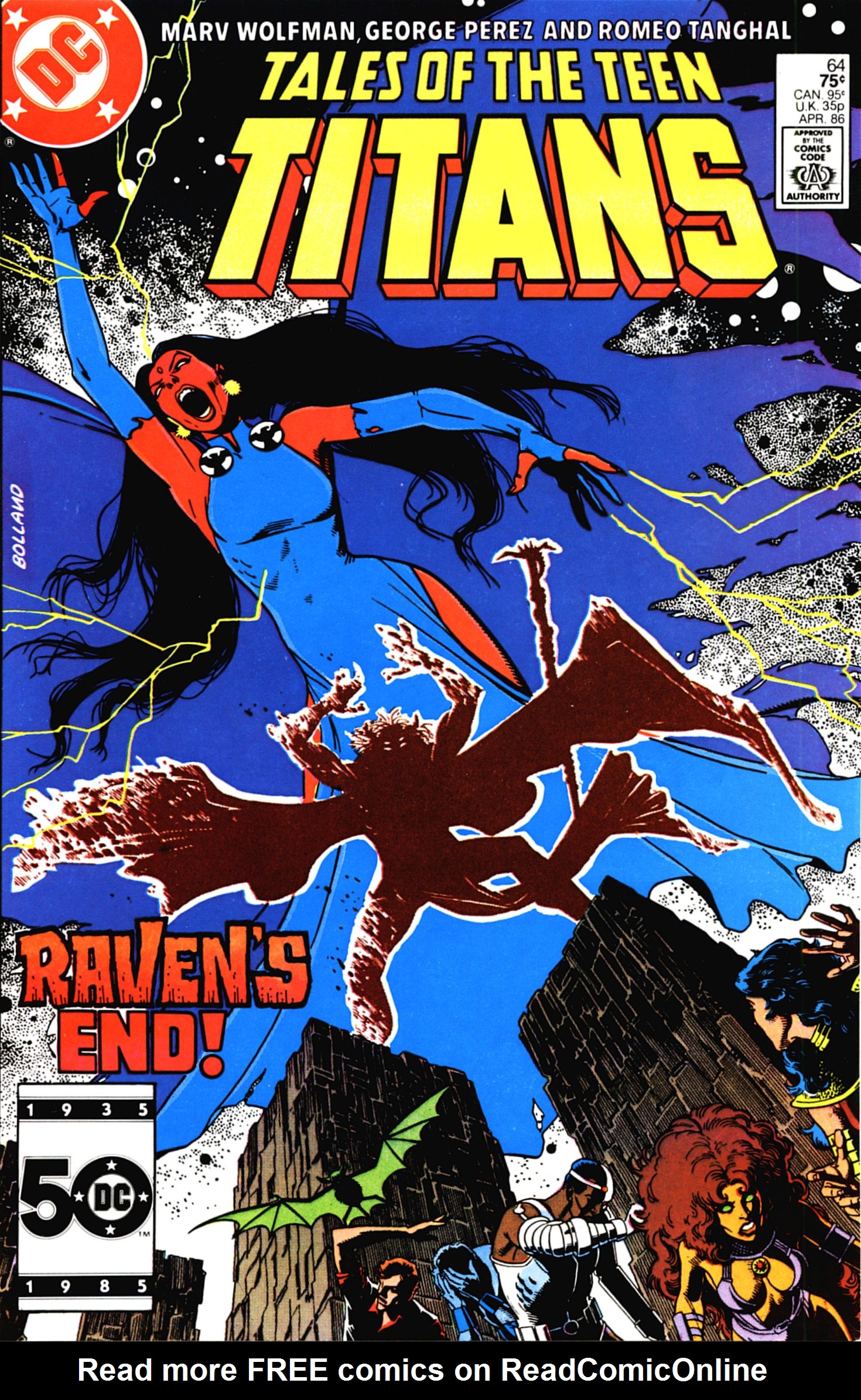 Read online Tales of the Teen Titans comic -  Issue #64 - 1