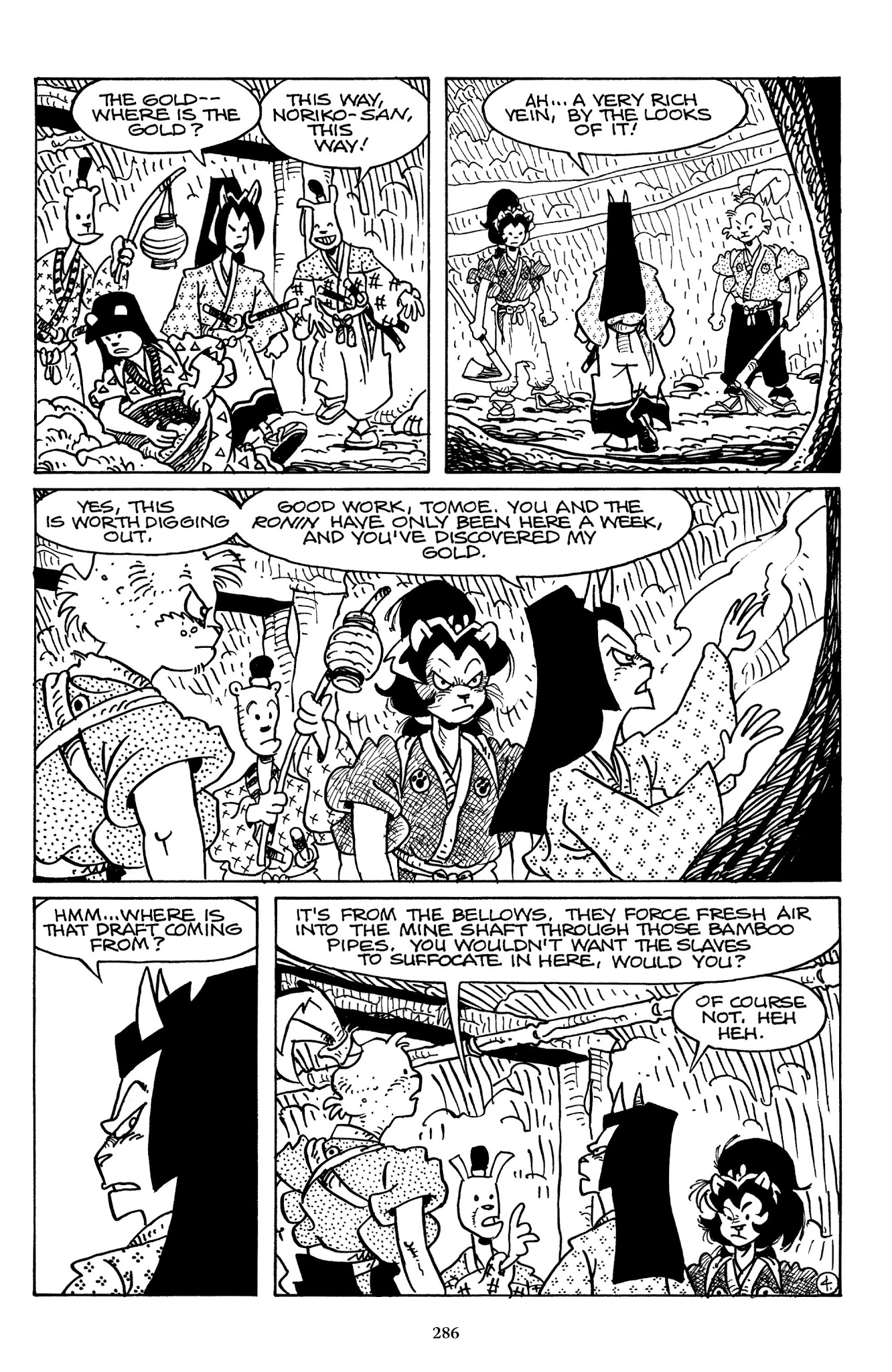 Read online The Usagi Yojimbo Saga comic -  Issue # TPB 5 - 282
