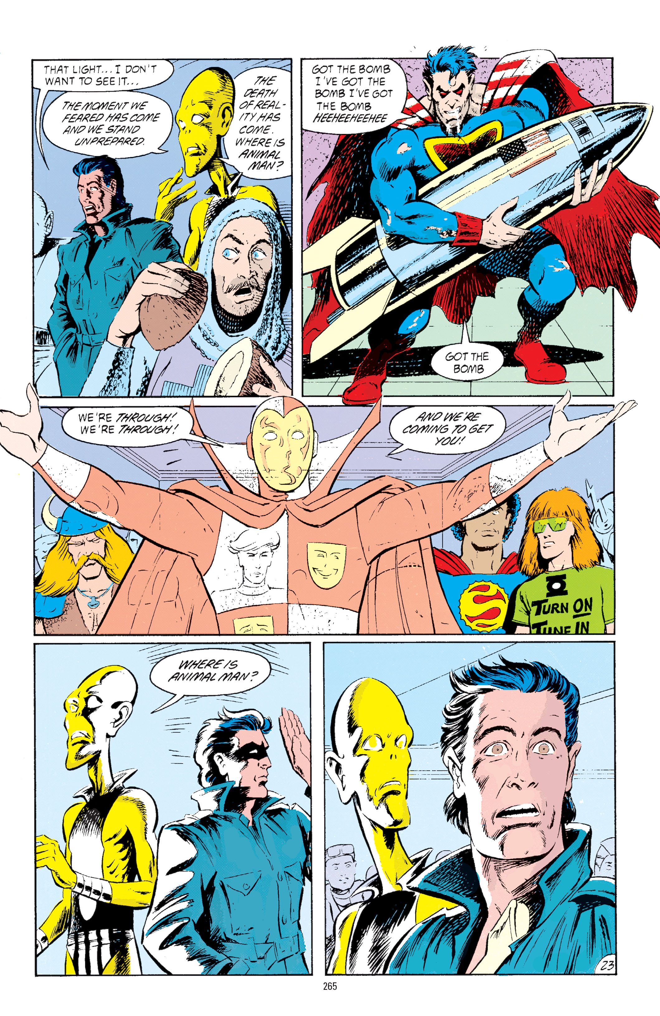 Read online Animal Man (1988) comic -  Issue # _ by Grant Morrison 30th Anniversary Deluxe Edition Book 2 (Part 3) - 64