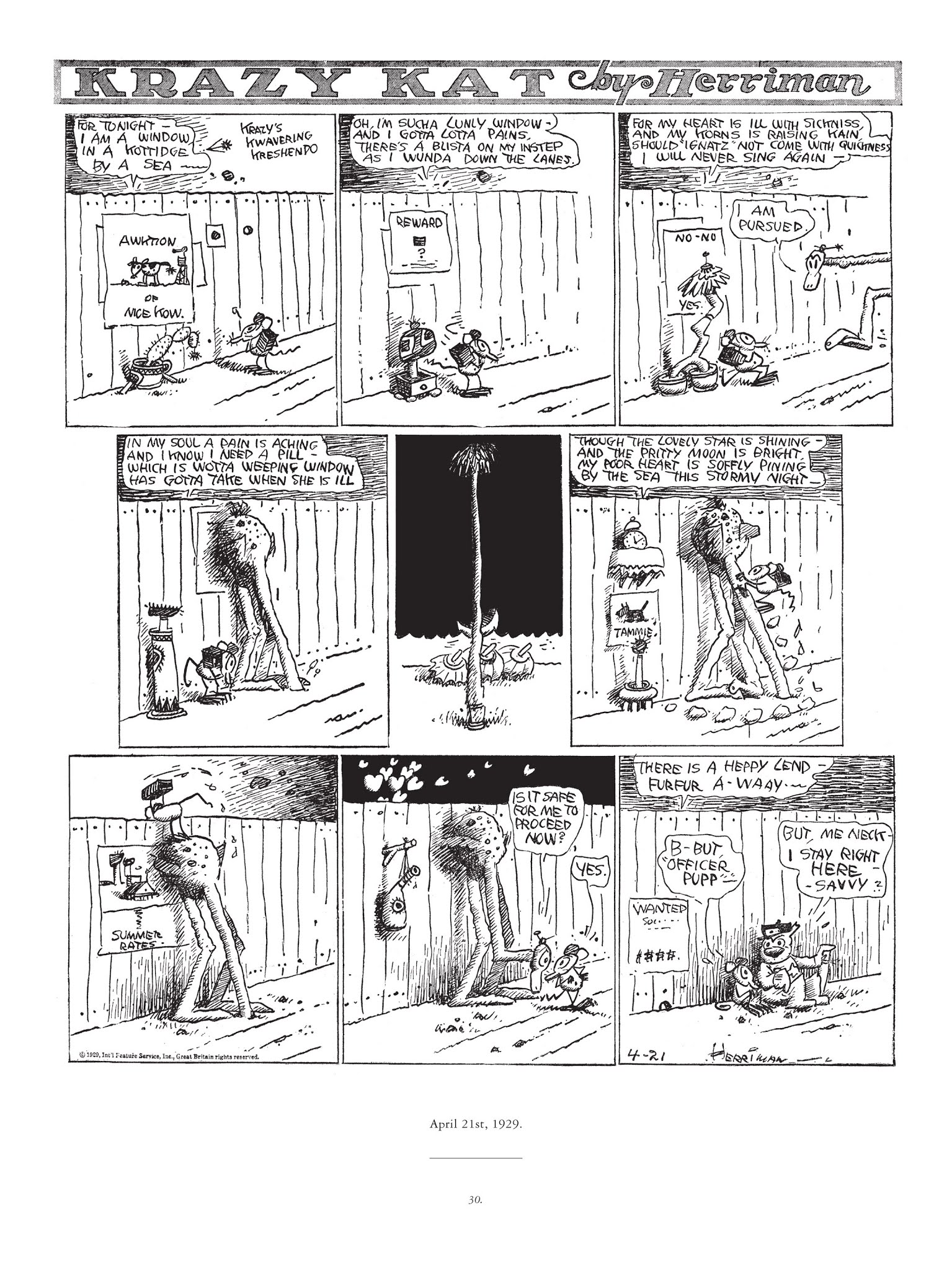Read online Krazy & Ignatz comic -  Issue # TPB 6 - 28