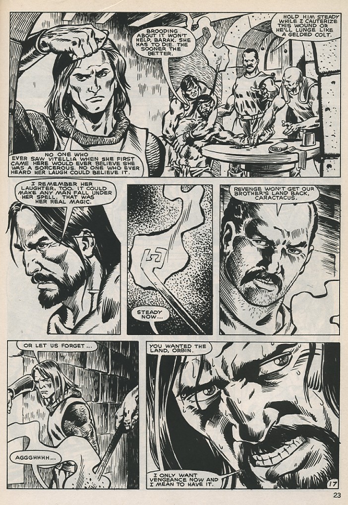 Read online The Savage Sword Of Conan comic -  Issue #130 - 23